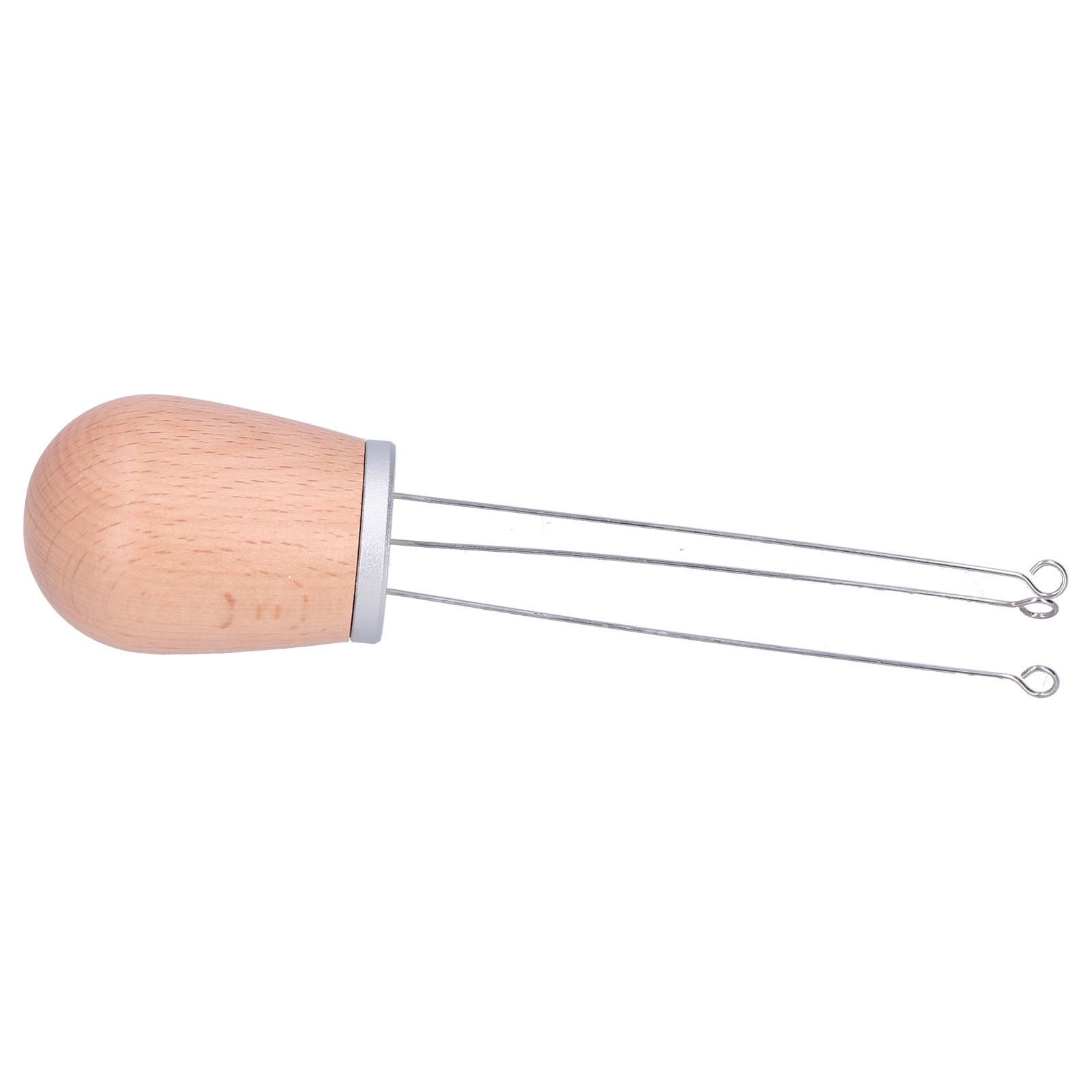 Needle Type Coffee Powder Distributor Wood Handle Coffee Stirrer Distribution view 8