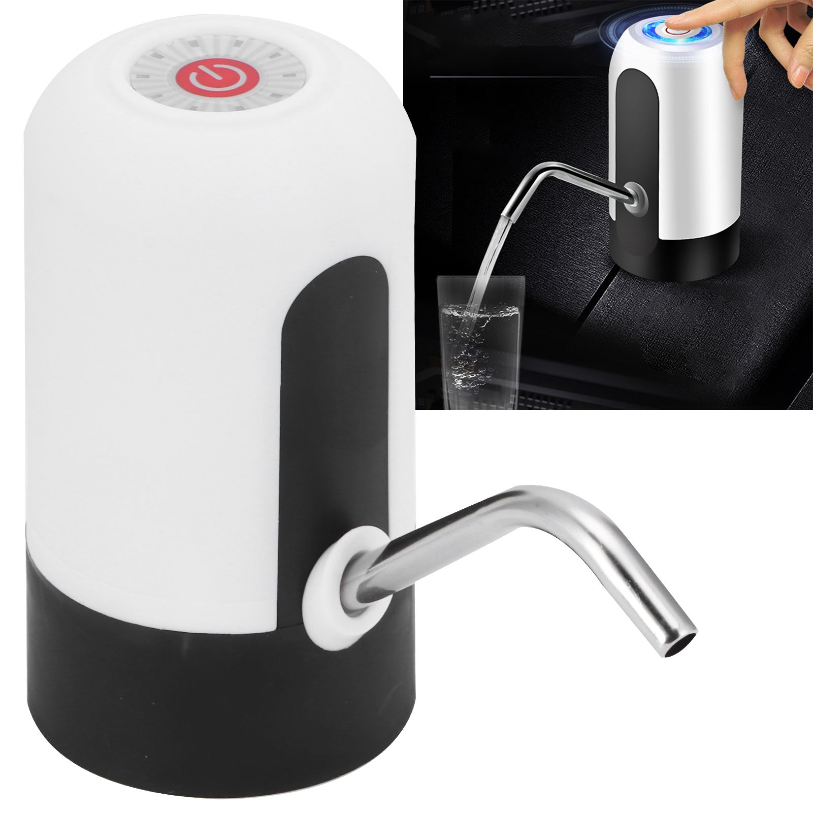 Water Bottle Pump USB Charging Electric Drinking Water Dispenser Kit for Home view 12