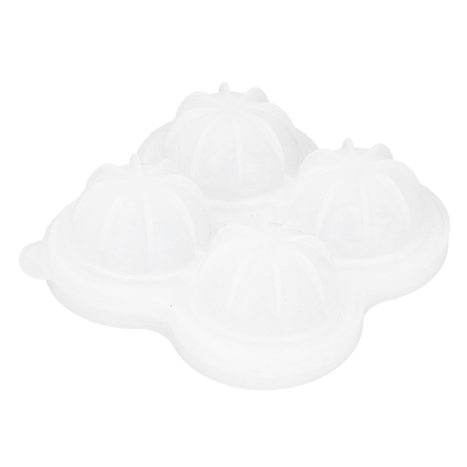 4‑Grid Round Shape Mold Food Grade Silicone Ice Cream Mould for Kitchen Utensils view 10