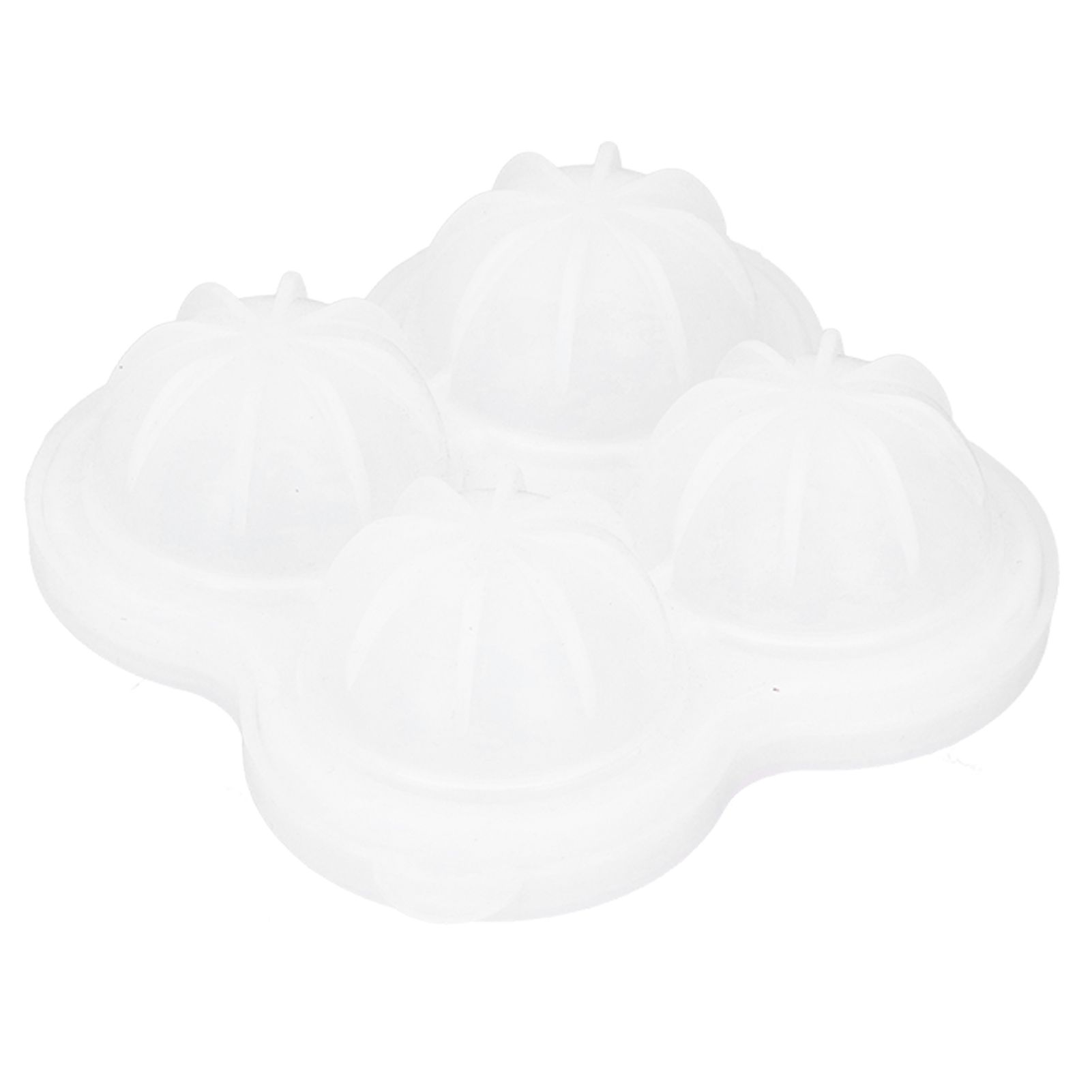 4‑Grid Round Shape Mold Food Grade Silicone Ice Cream Mould for Kitchen Utensils view 13