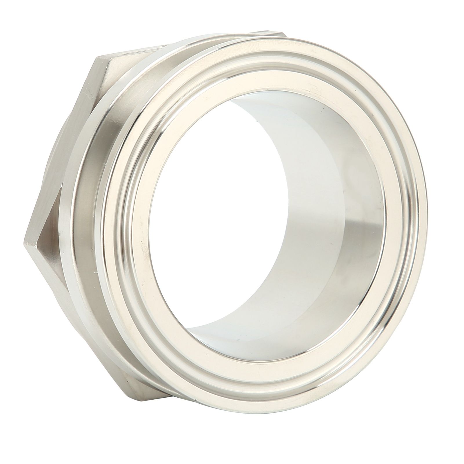 2in Weldless Bulkhead Fitting Stainless Steel for Tri Clamp Adapter Set view 7