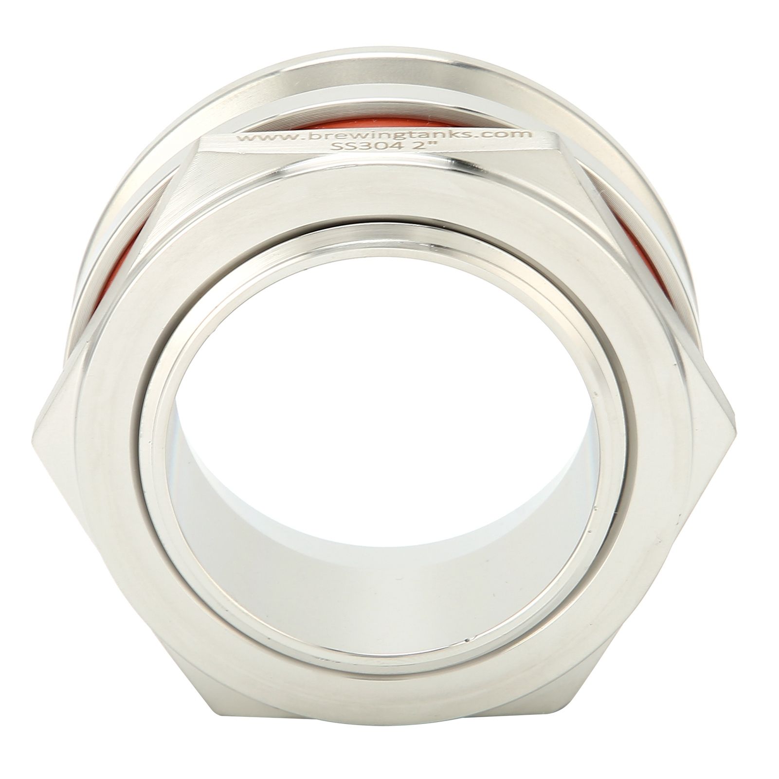 2in Weldless Bulkhead Fitting Stainless Steel for Tri Clamp Adapter Set view 13