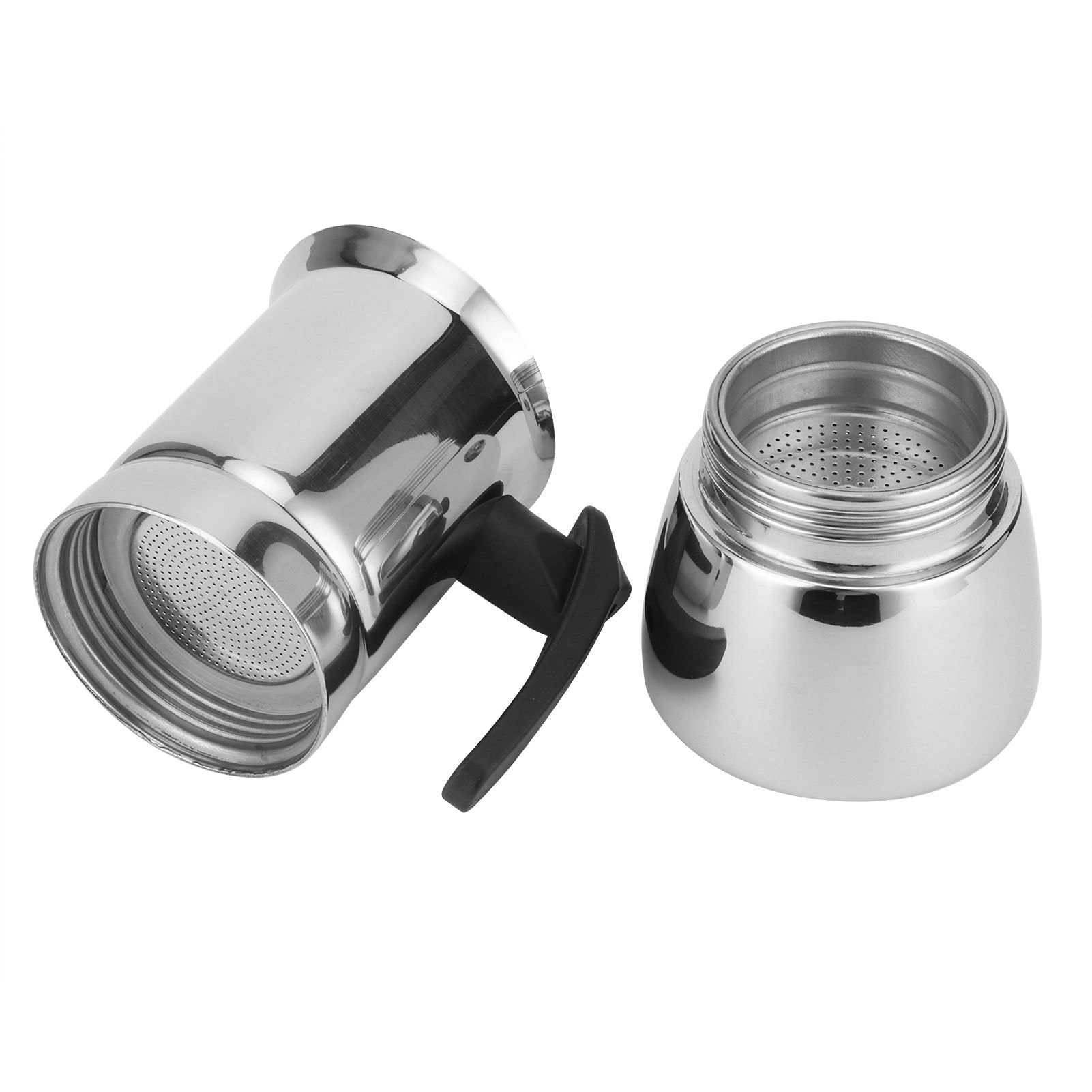 Stainless Steel Moka Pot Portable Coffee Maker Brewing Coffee Machine for Home view 9