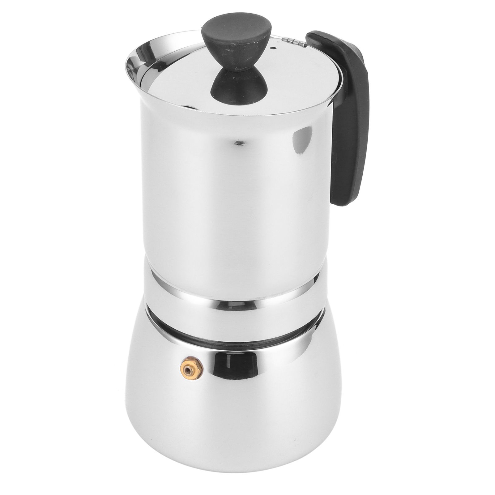 Stainless Steel Moka Pot Portable Coffee Maker Brewing Coffee Machine for Home view 4