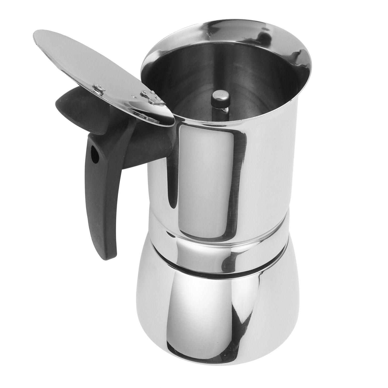 Stainless Steel Moka Pot Portable Coffee Maker Brewing Coffee Machine for Home view 10