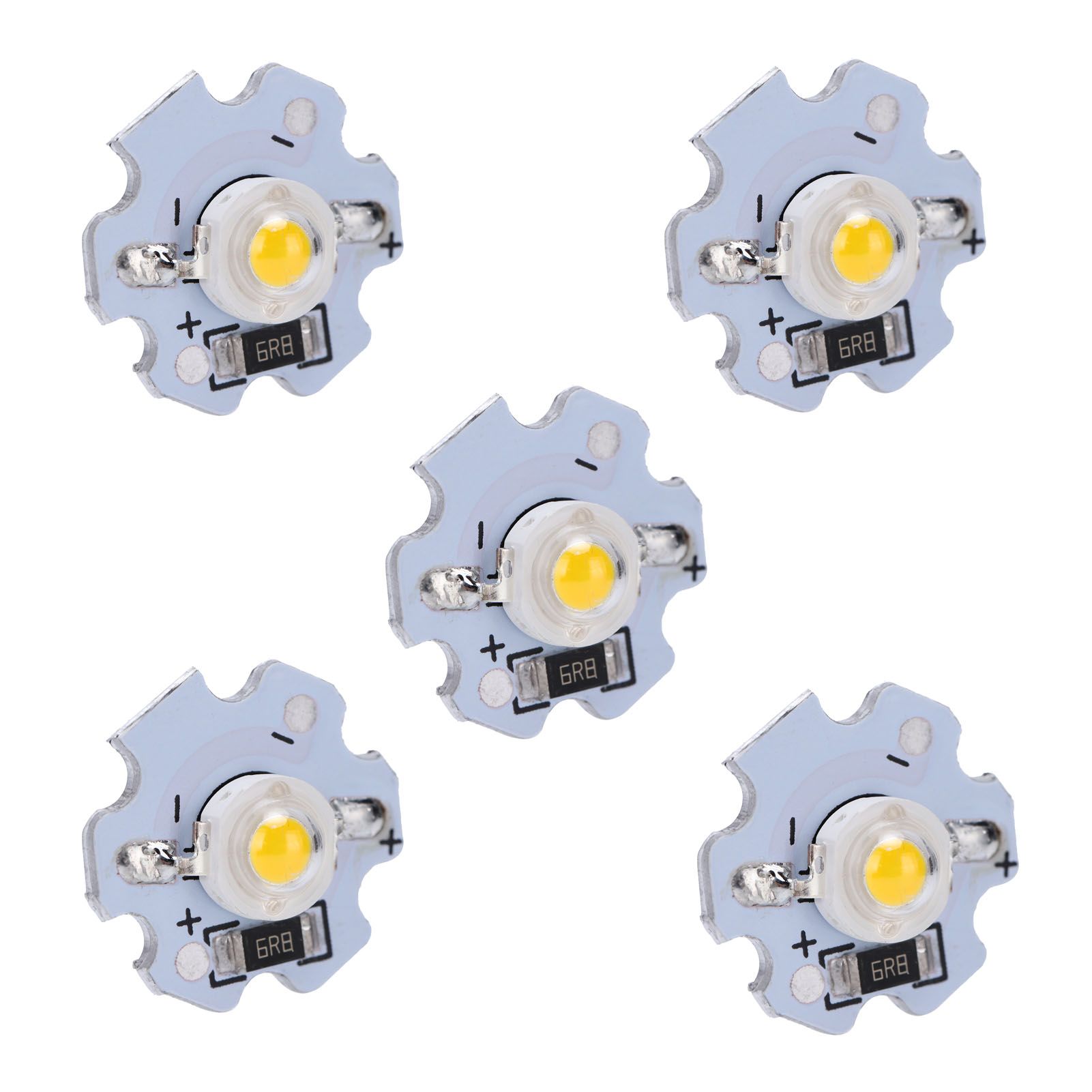 25Pcs 5V LED Chips 200LM 1W High Power LED Lamp Beads for DIY Lighting view 4