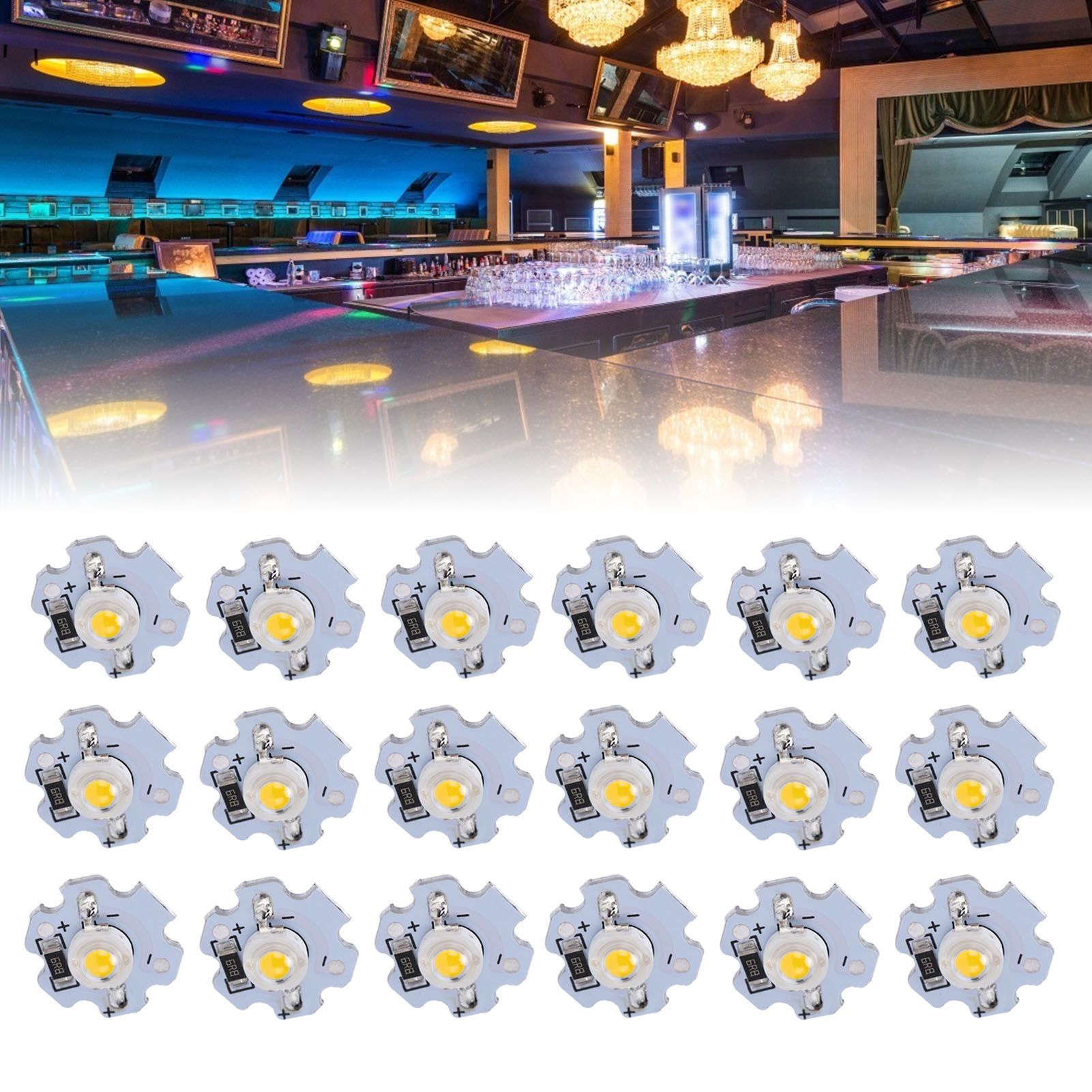 25Pcs 5V LED Chips 200LM 1W High Power LED Lamp Beads for DIY Lighting view 12