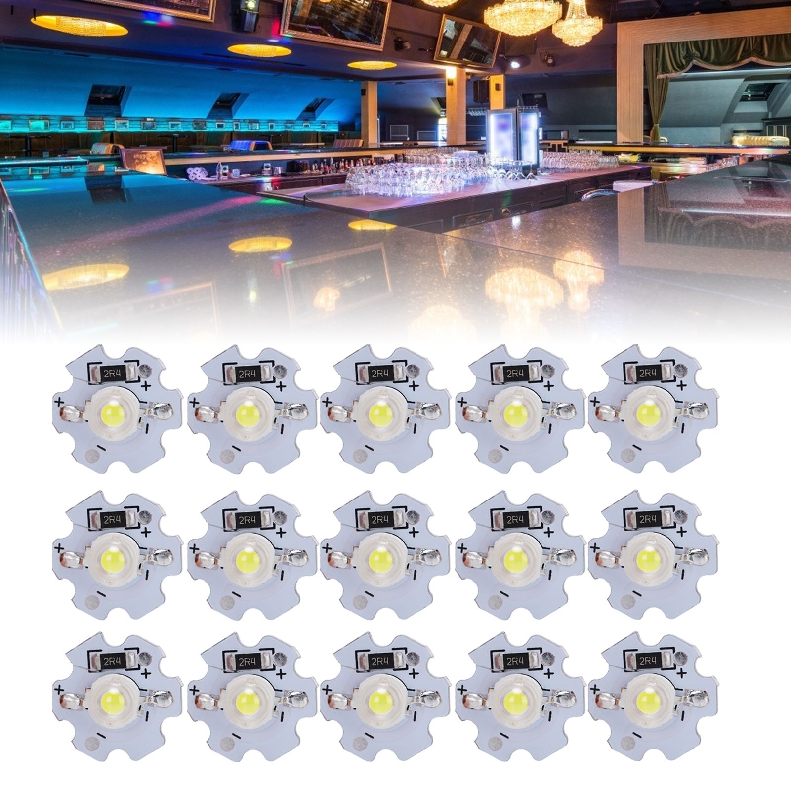 25Pcs 5V LED Chips 200LM 3W High Power LED Lamp Beads for DIY Lighting view 12