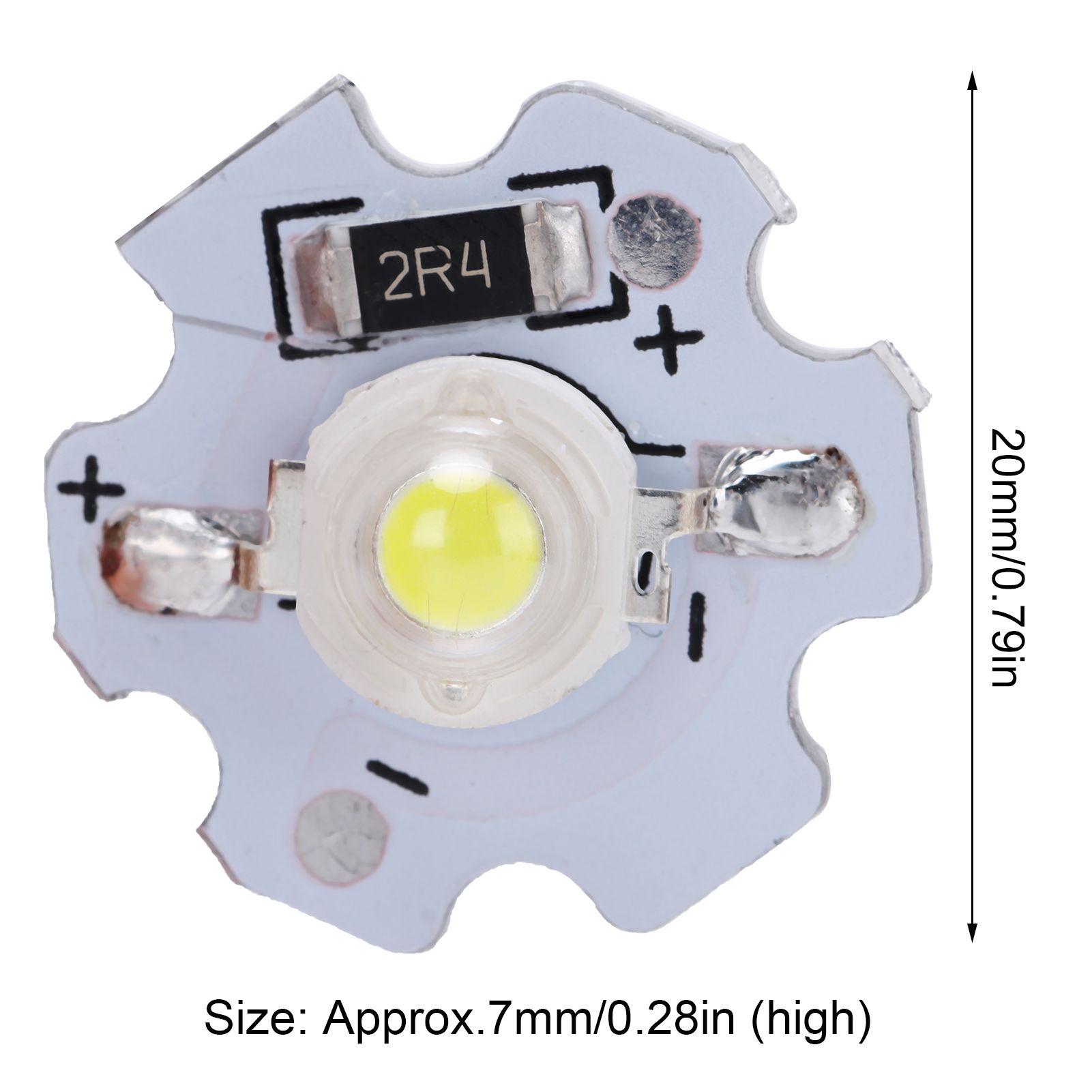 25Pcs 5V LED Chips 200LM 3W High Power LED Lamp Beads for DIY Lighting view 13