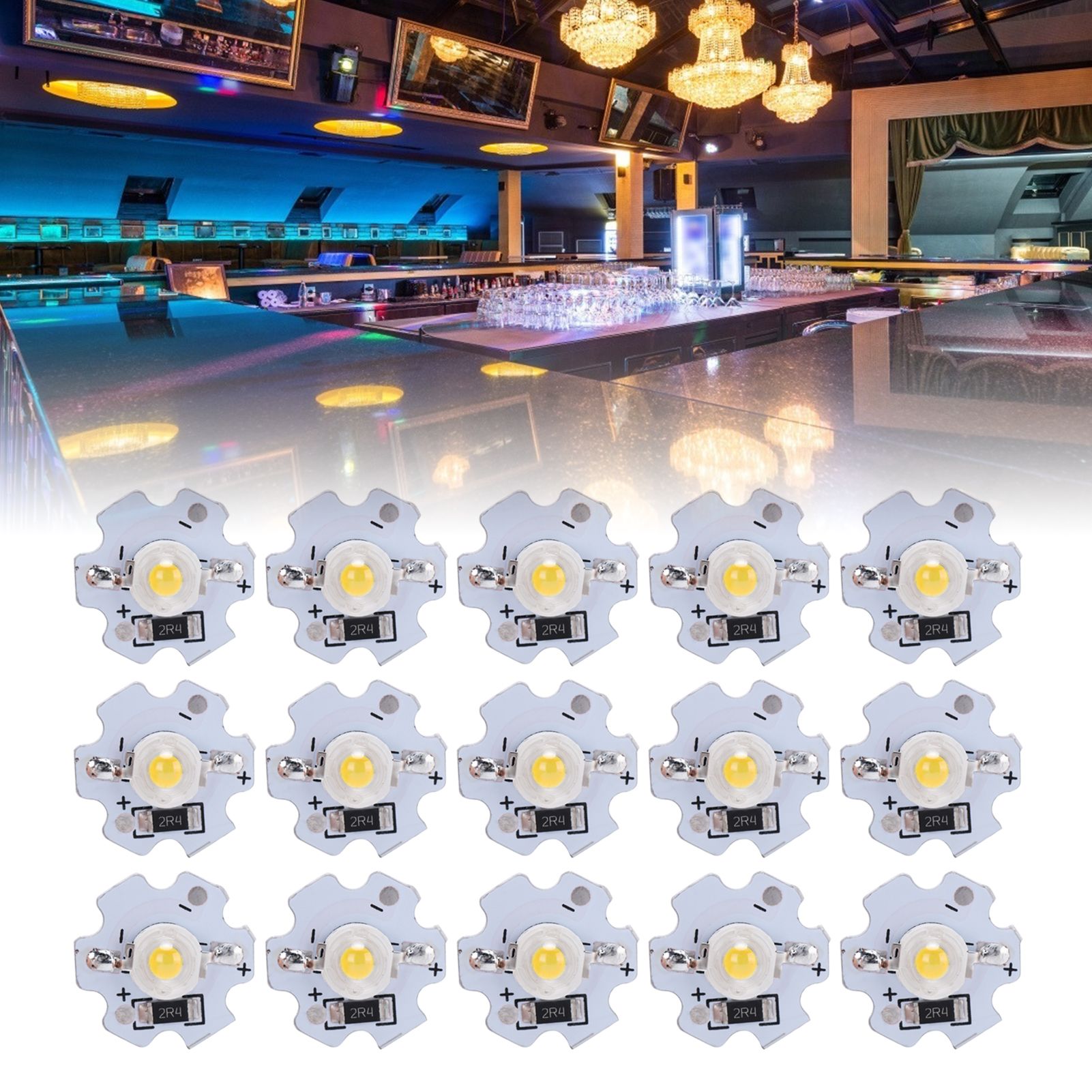 25Pcs 5V LED Chips 200LM 3W High Power LED Lamp Beads for DIY Lighting view 12