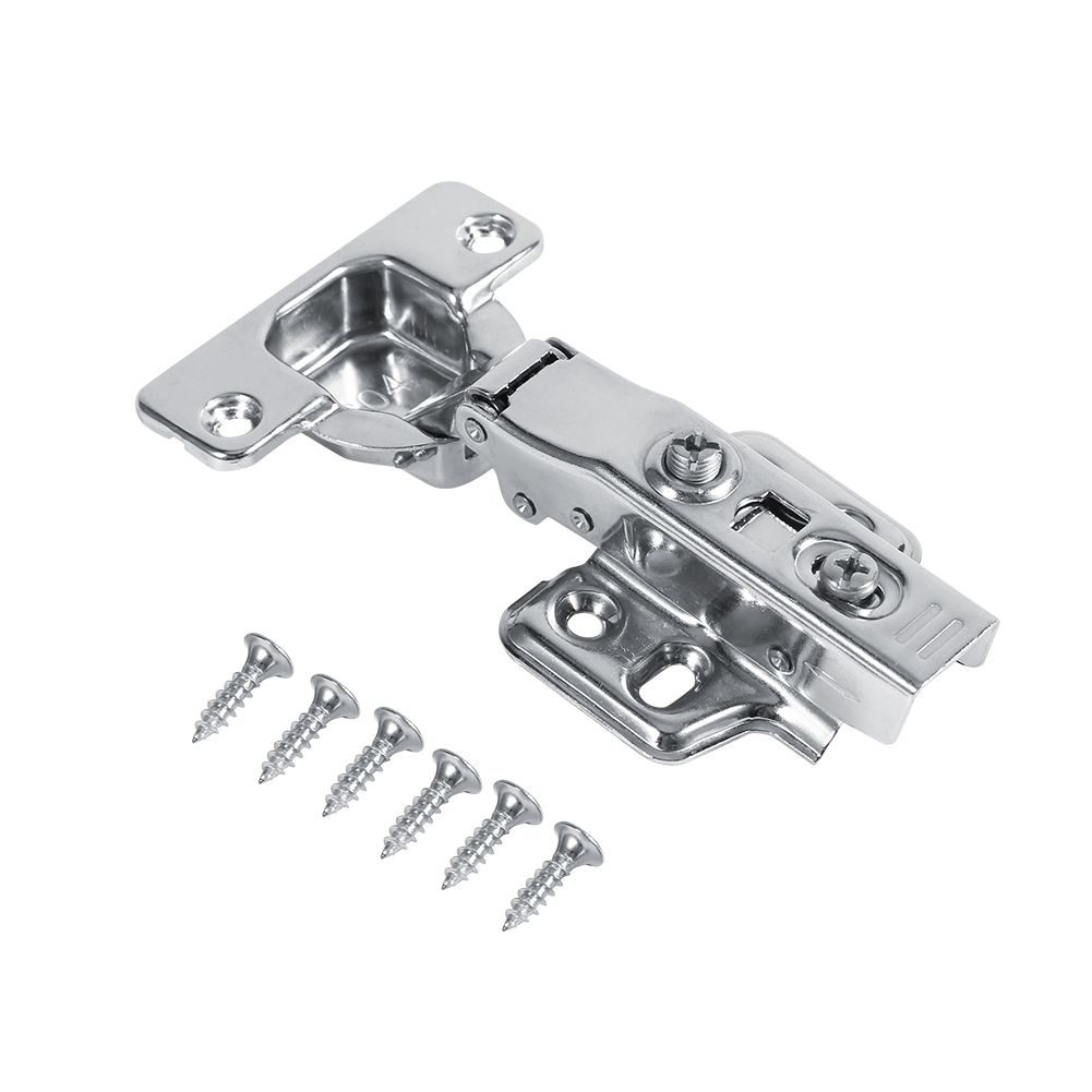 Stainless Steel Hydraulic Hinges For Cabinet Cupboard Closet Wardrobe Door — image 1