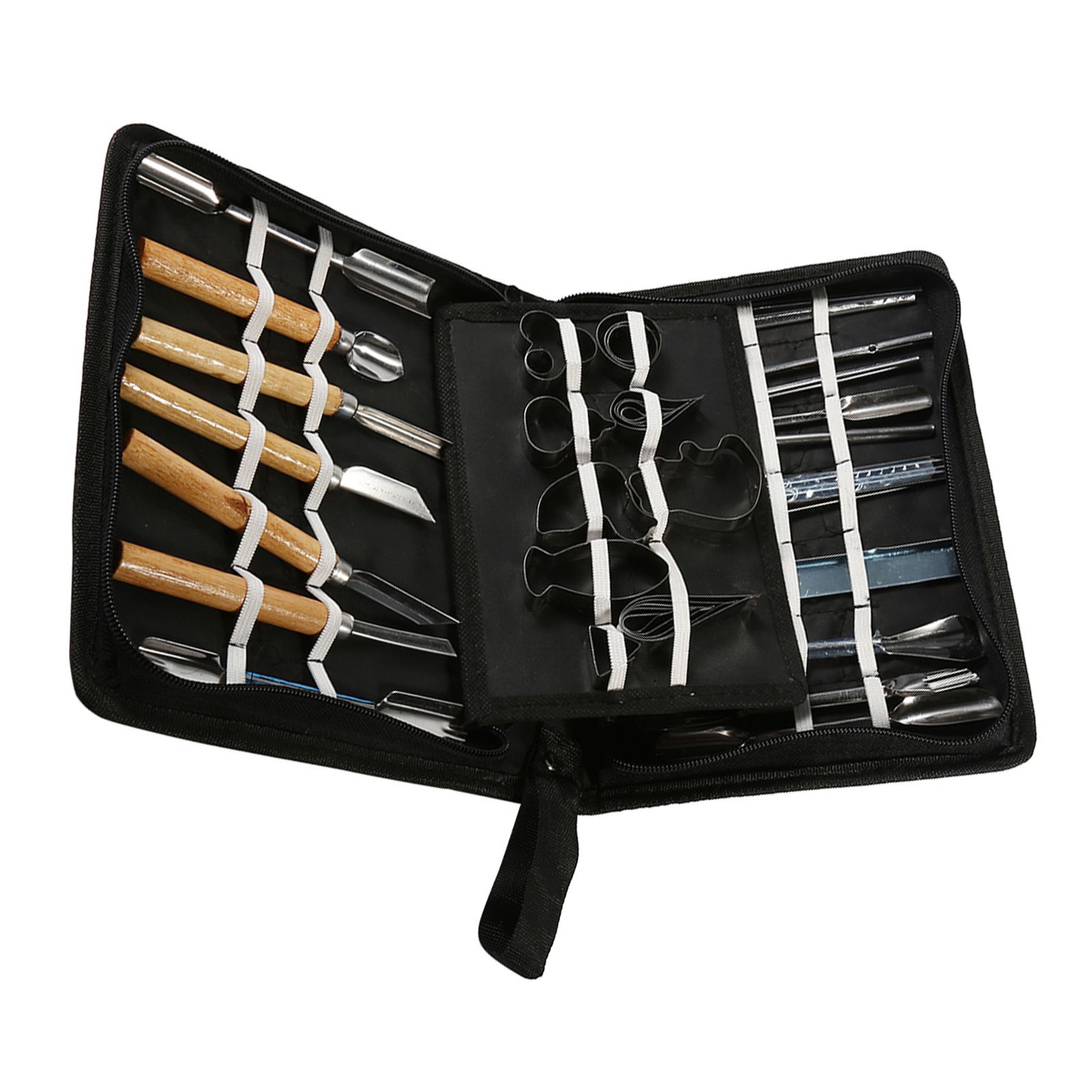 1 Set 46Pcs Carving Tools Kit Portable Vegetable Fruit Food Chisel Kitchen view 4
