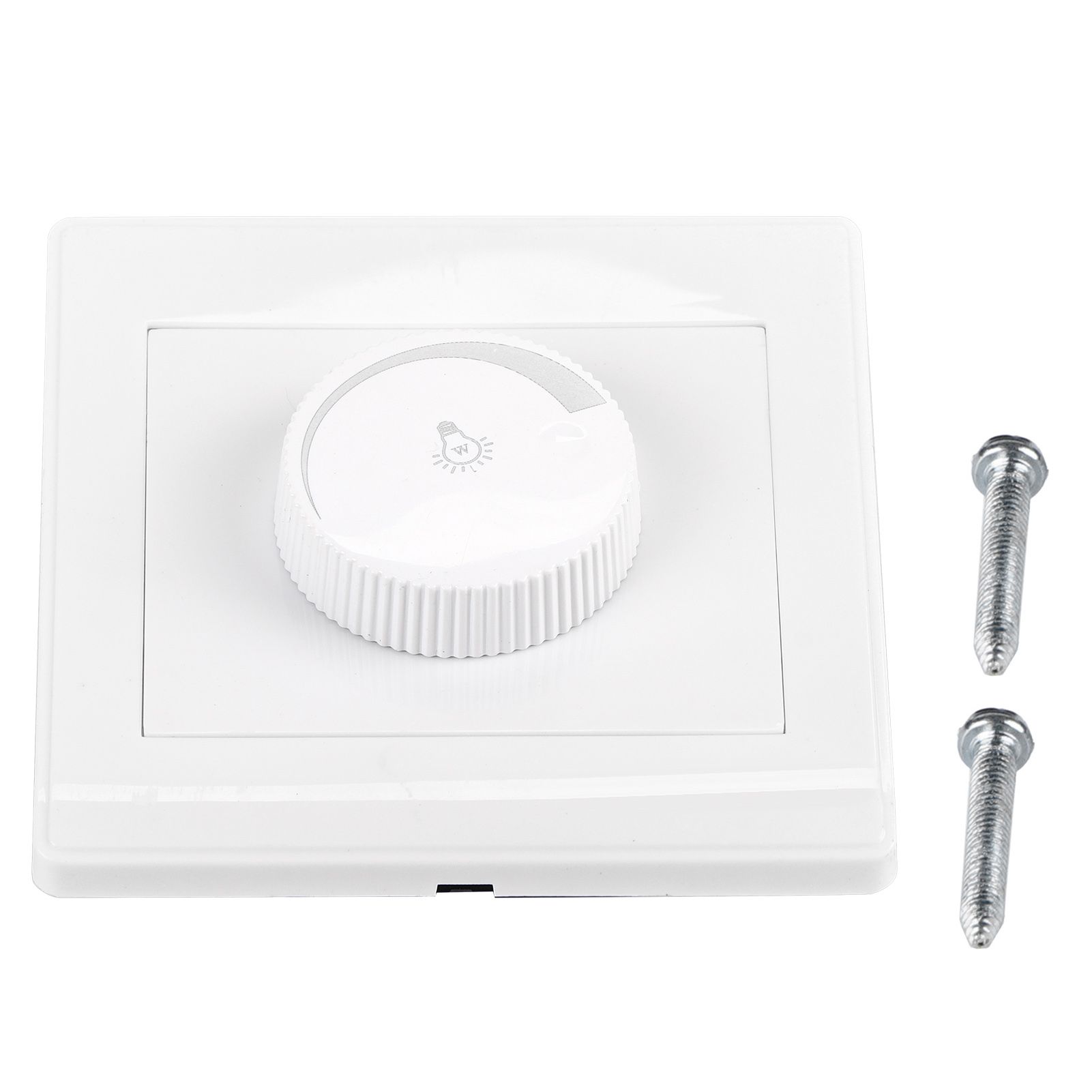 1Pcs Practical Home Wall Mounted Rotary Knob Lamp Brightness Controller Panel