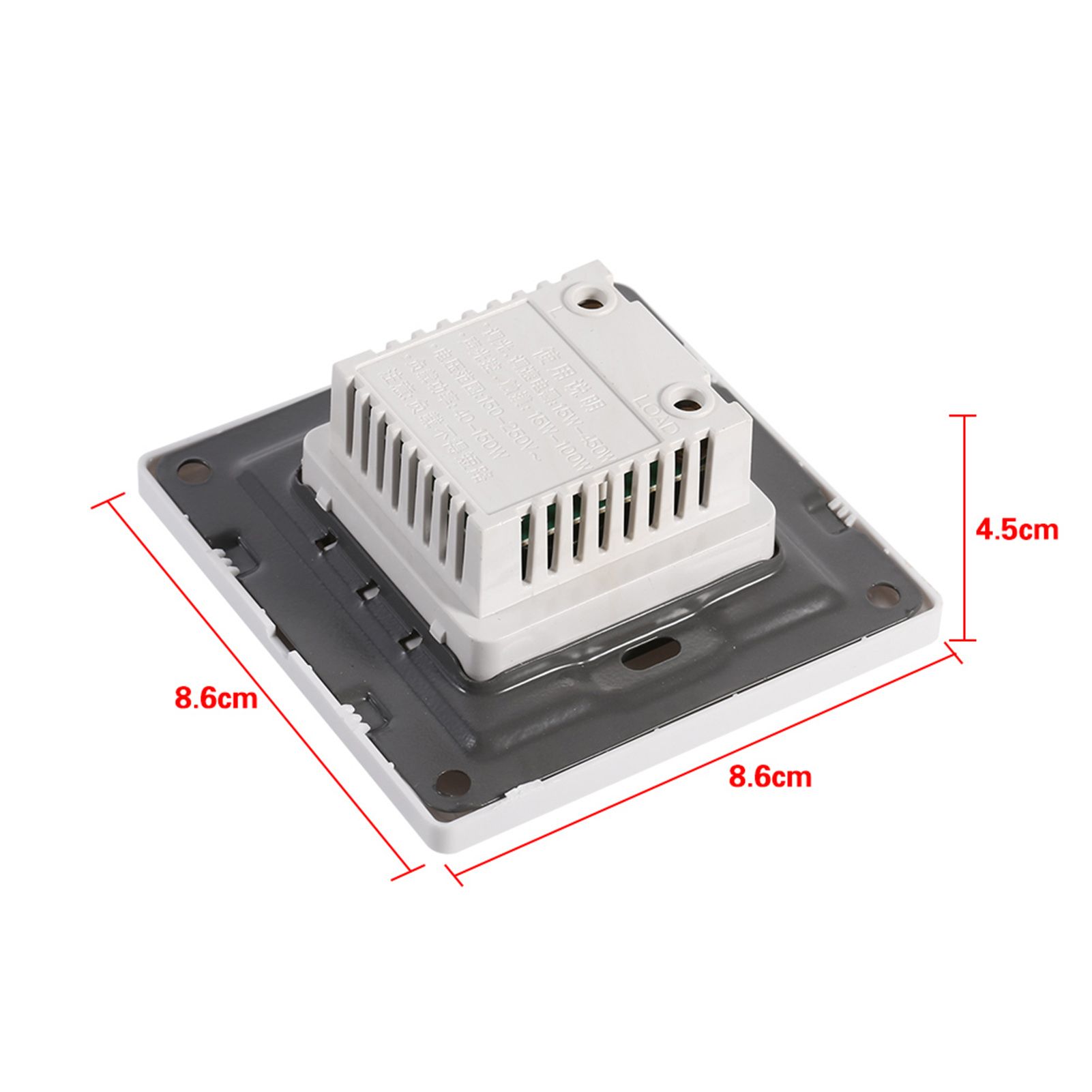 1Pcs Practical Home Wall Mounted Rotary Knob Lamp Brightness Controller Panel view 9