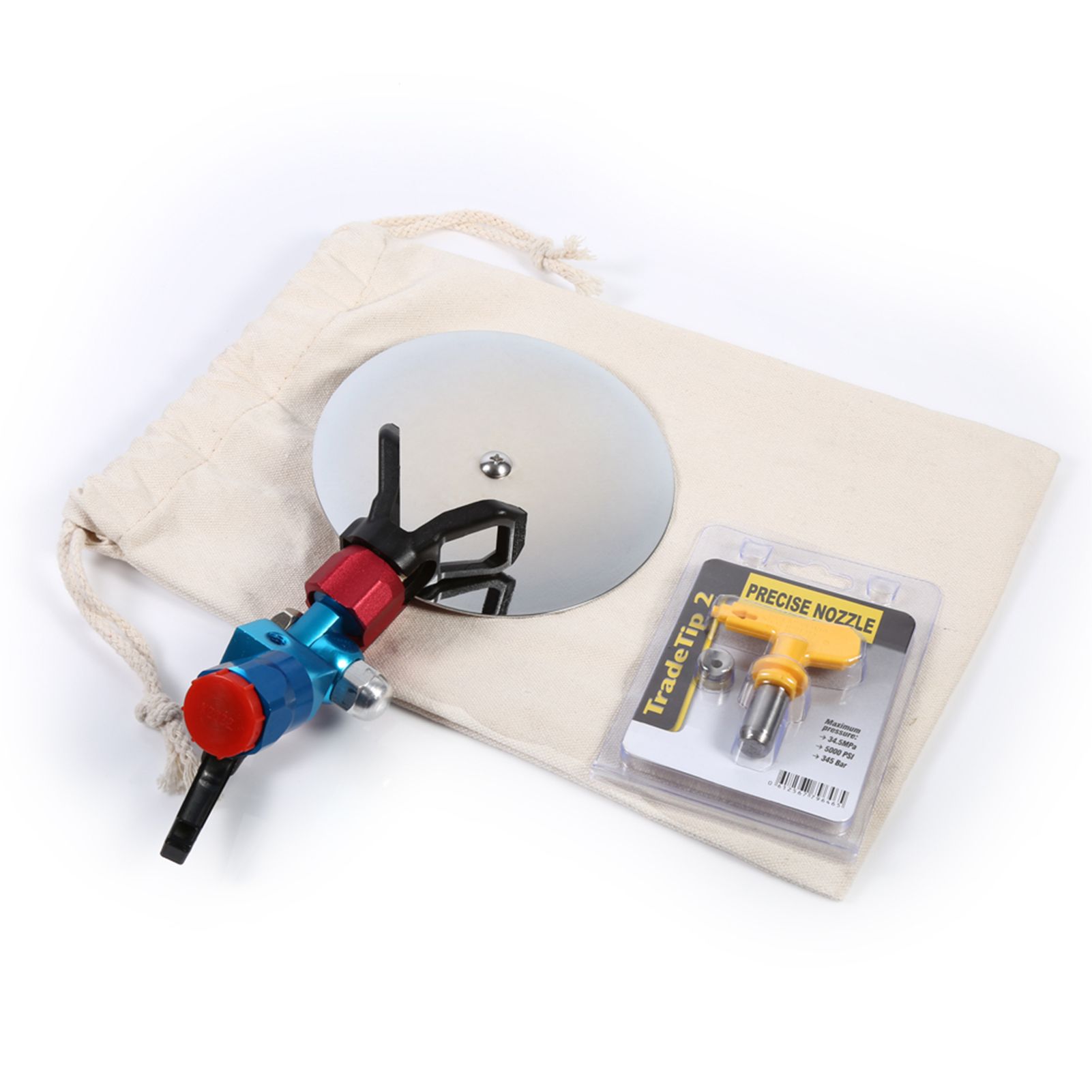 Universal Spray Guide Accessory Tool With 315 Airless Paint Nozzle 7/8 Inch Useful view 15