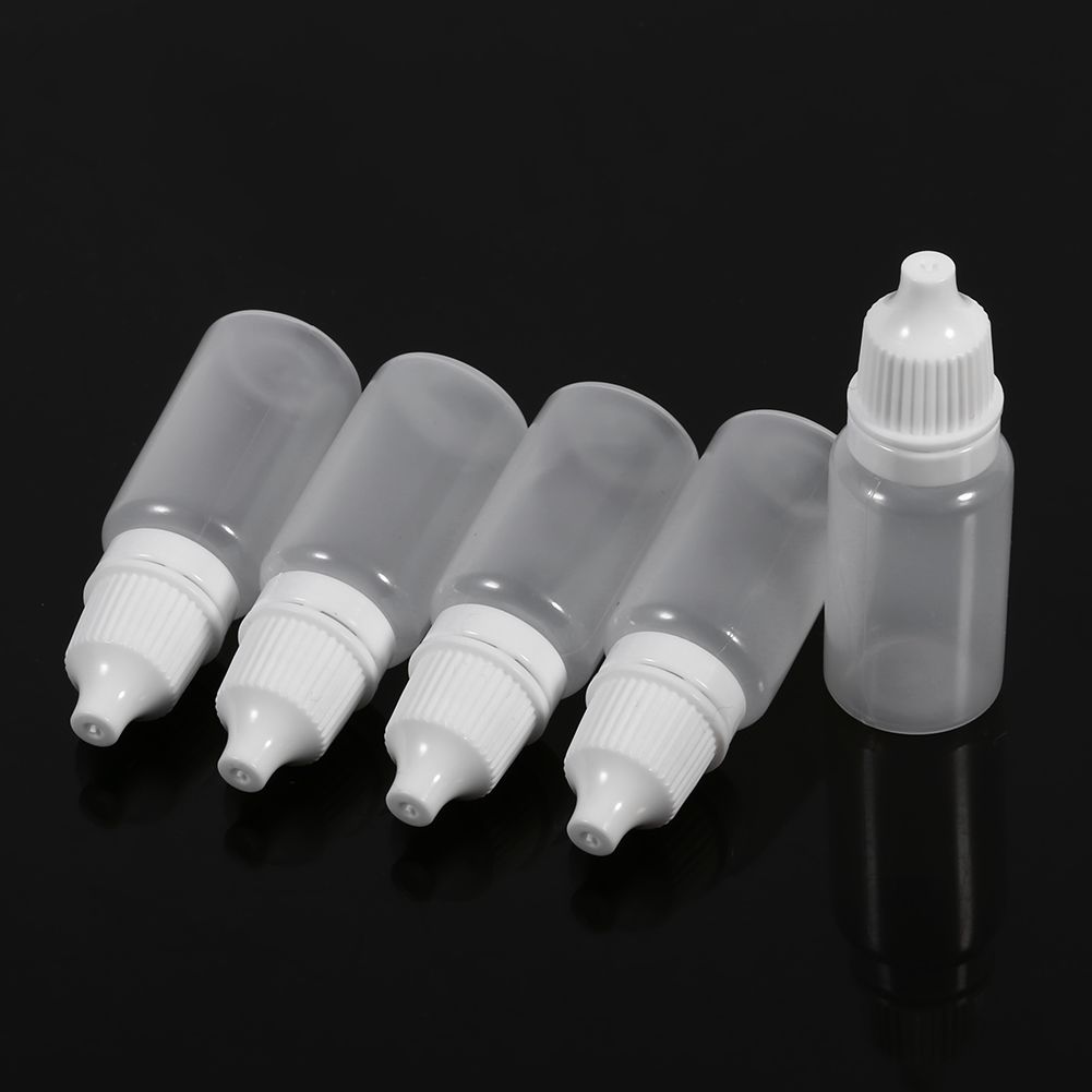 50PCS 10ml Volume Empty Plastic Squeezable Bottles Eye Liquid Container Dropper view 8