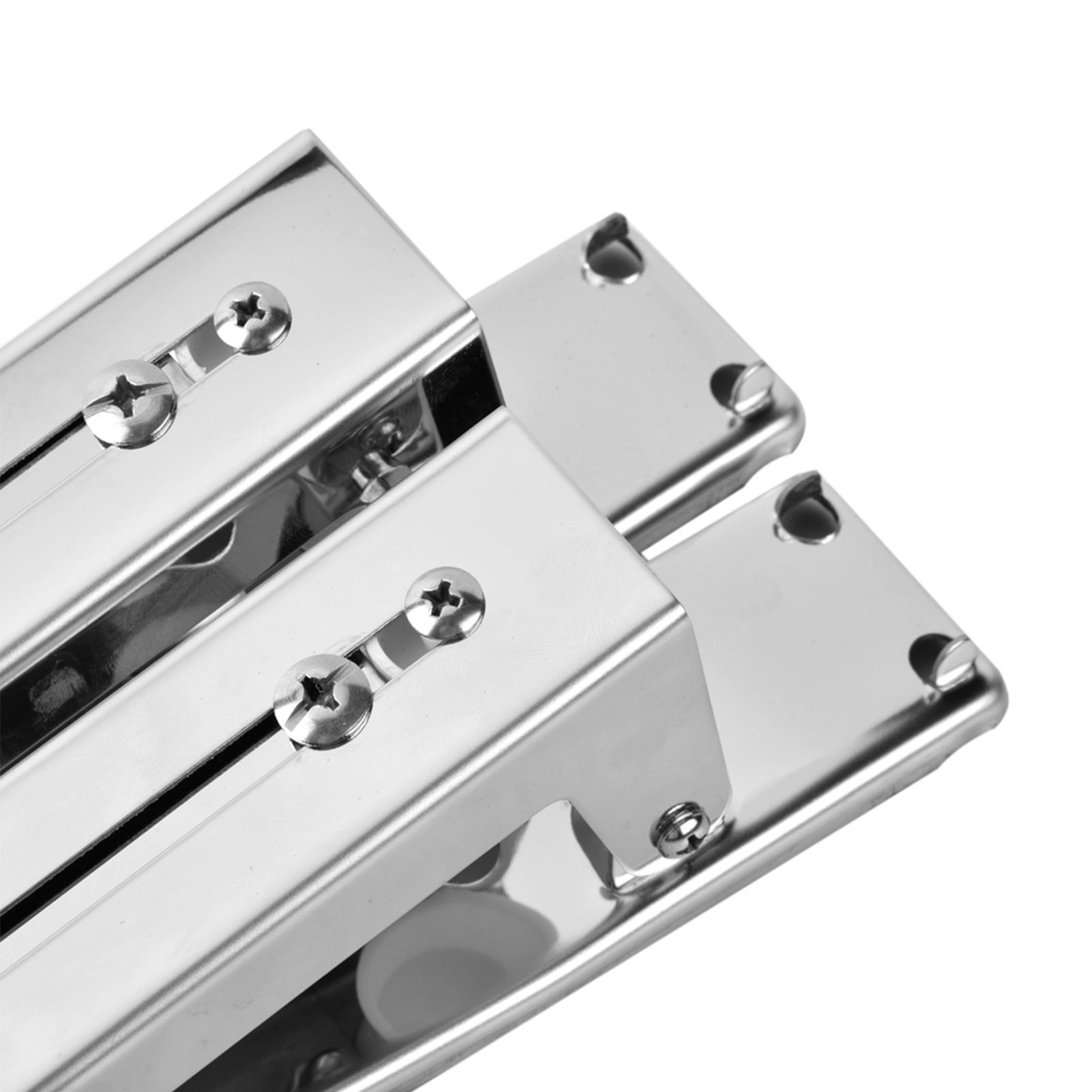 2x Kitchen Stainless Steel Microwave Oven Bracket Sturdy Foldable Stretch Wall view 14