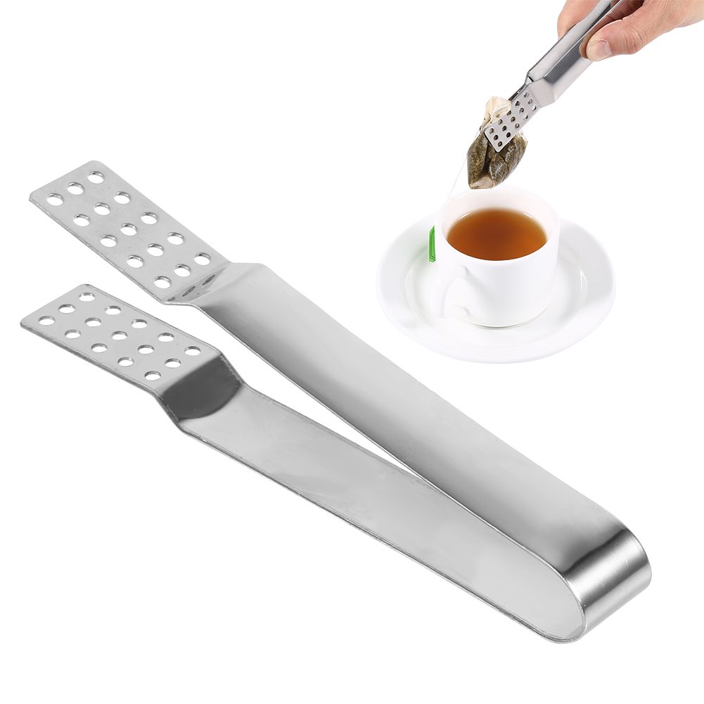 Stainless Steel Kitchen Clamp Tong Tea Bag Tong Food Clamp Cooking Tool view 9