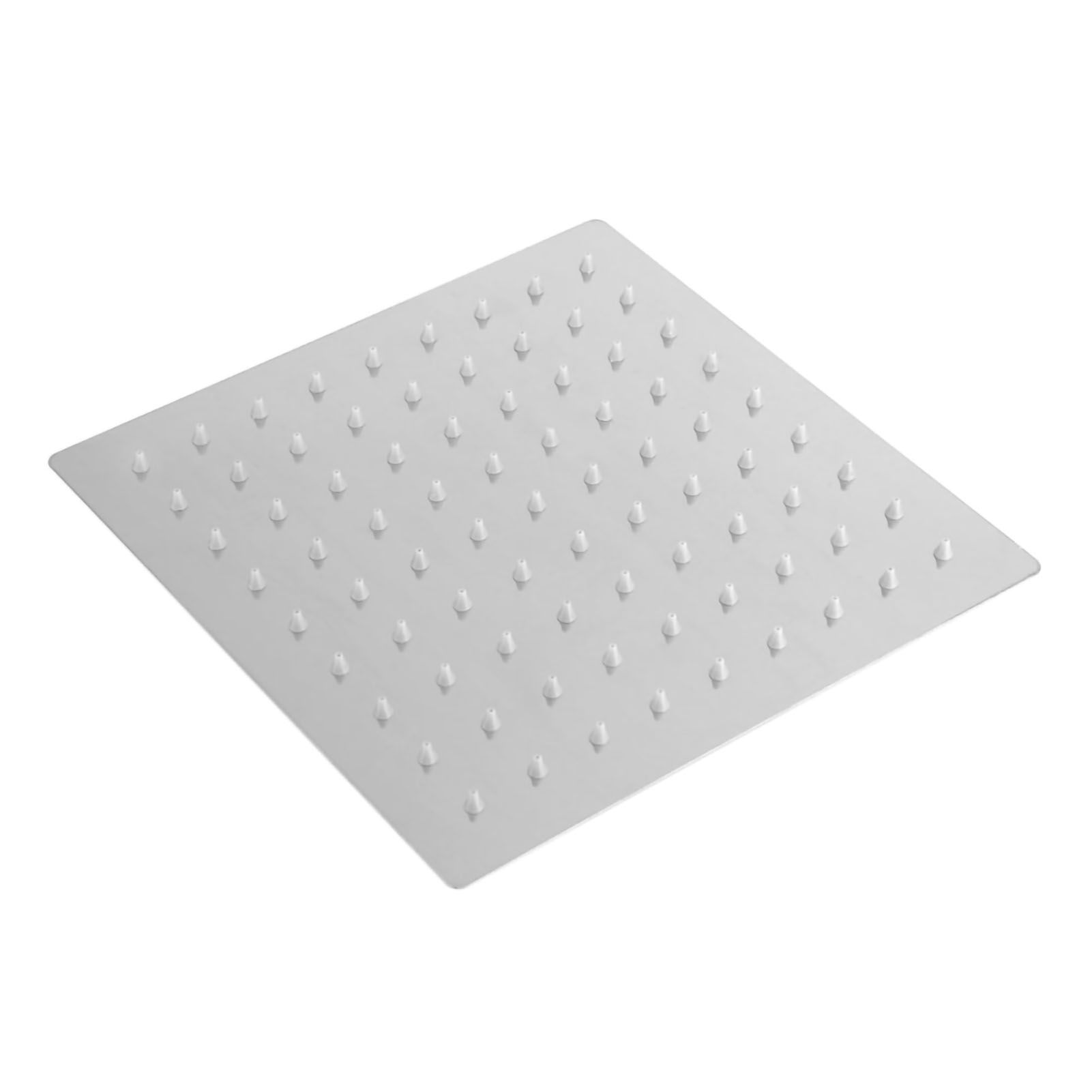 1Pc Modern Square Stainless Steel Rainfall Rain Shower Head Bathroom Top Sprayer view 4