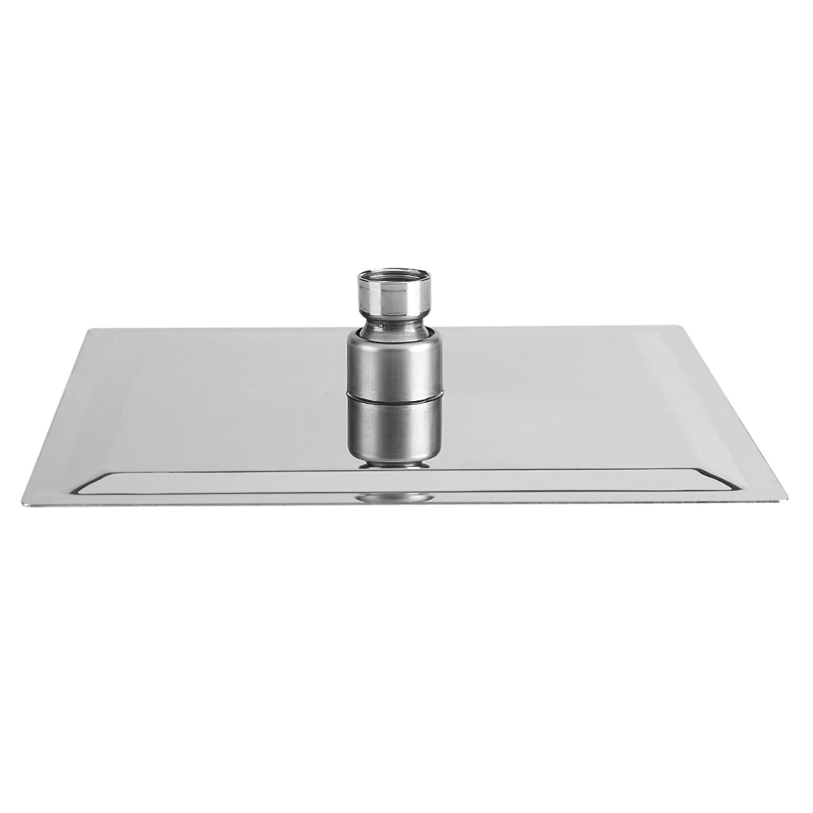1Pc Modern Square Stainless Steel Rainfall Rain Shower Head Bathroom Top Sprayer view 8