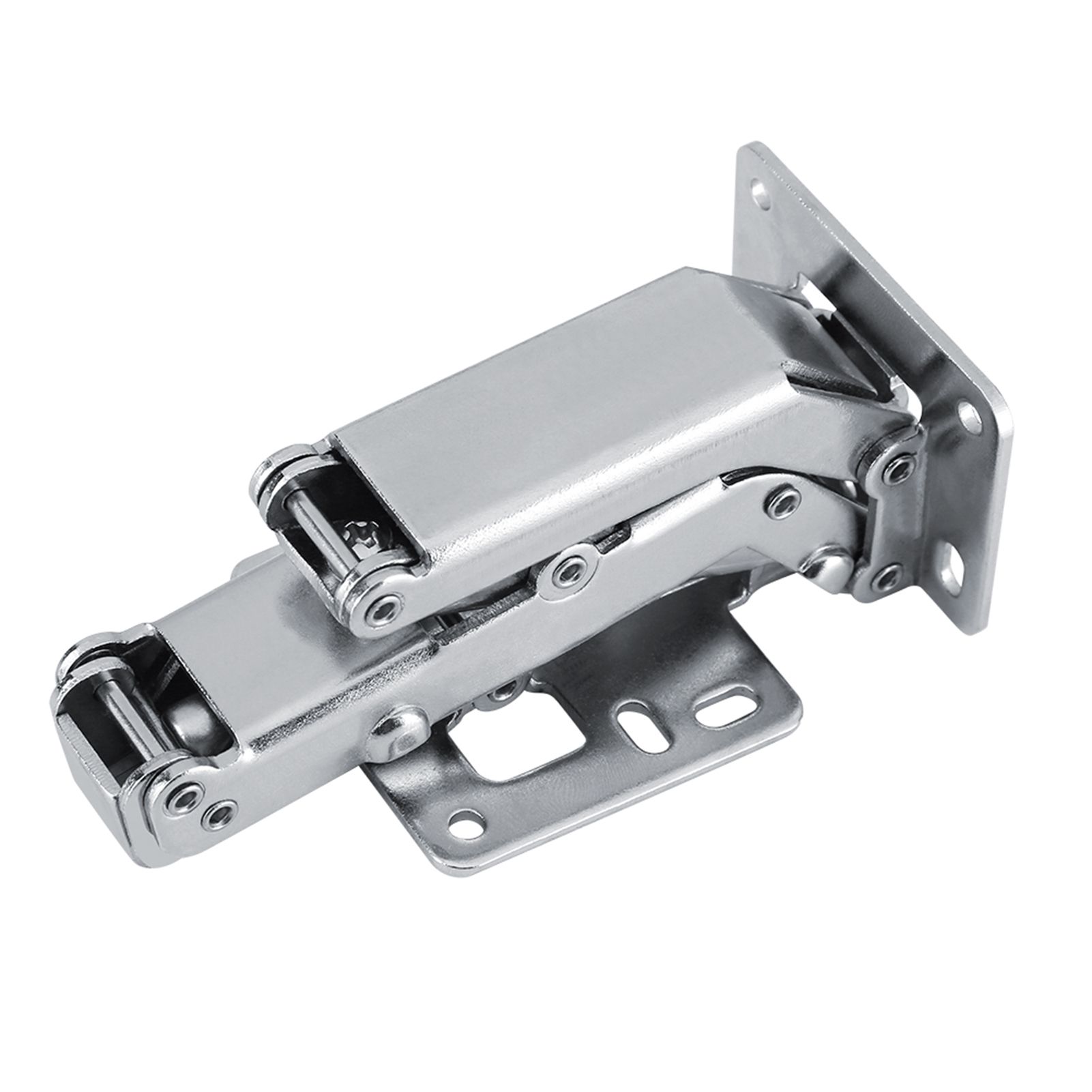 170 Degree Furniture Cabinet Doors Hydraulic Hinge Soft and Slow Close Thick view 2