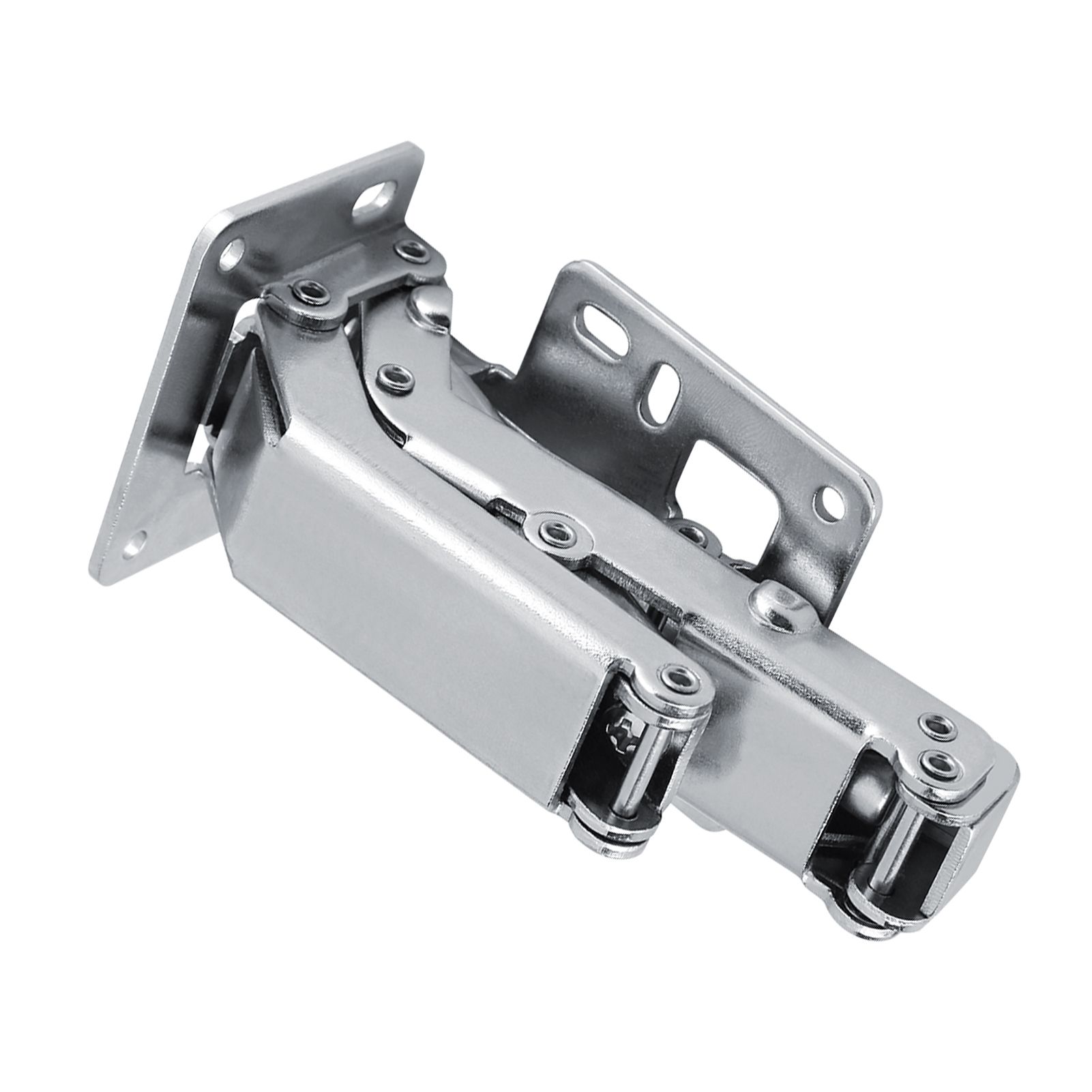 170 Degree Furniture Cabinet Doors Hydraulic Hinge Soft and Slow Close Thick view 3
