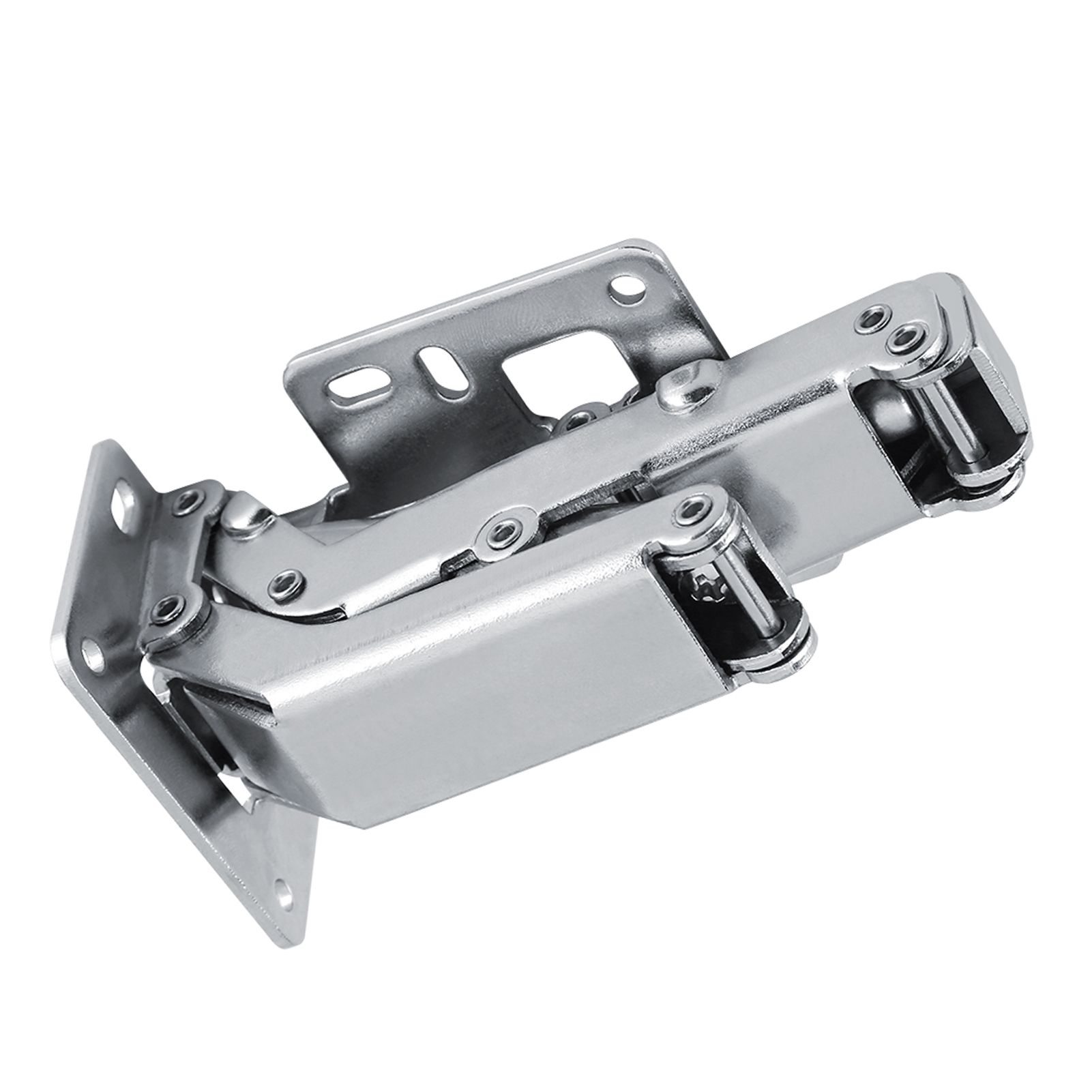 170 Degree Furniture Cabinet Doors Hydraulic Hinge Soft and Slow Close Thick view 4