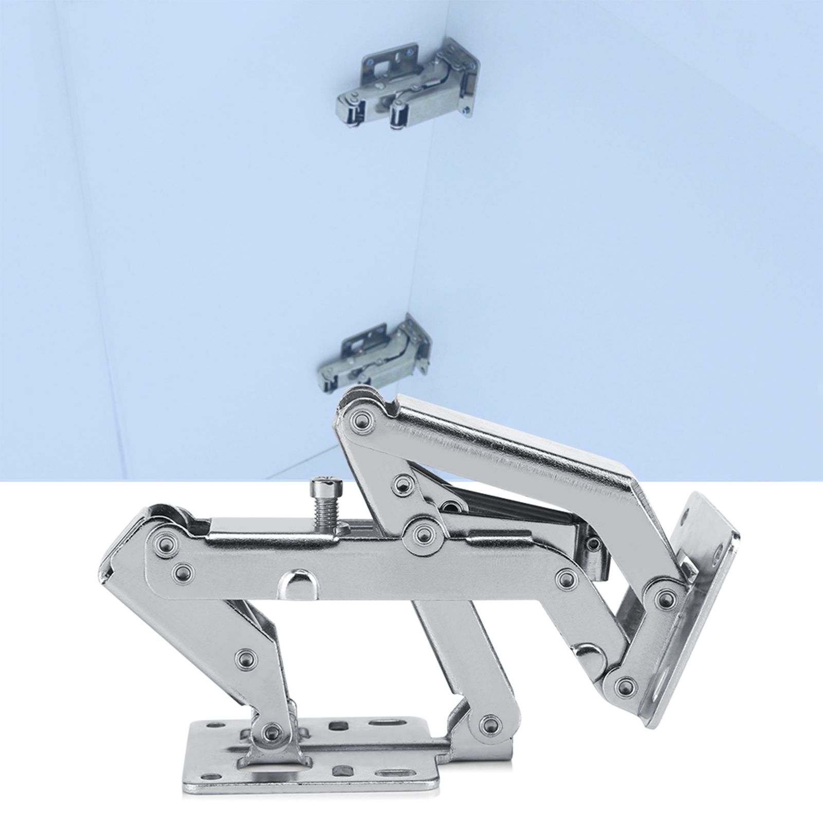 170 Degree Furniture Cabinet Doors Hydraulic Hinge Soft and Slow Close Thick view 11