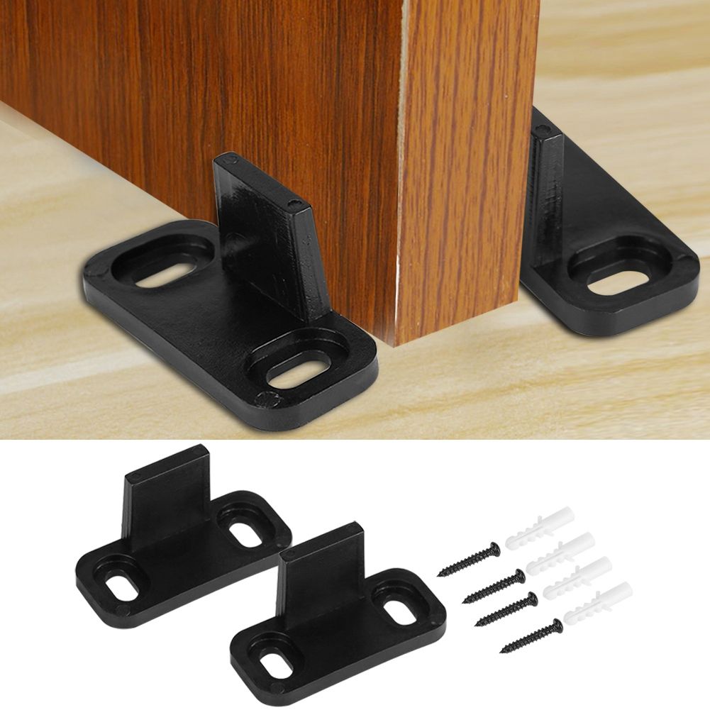 Adjustable Sliding Bottom Floor Guide Clip for Barn Door Hardware with Screws view 7