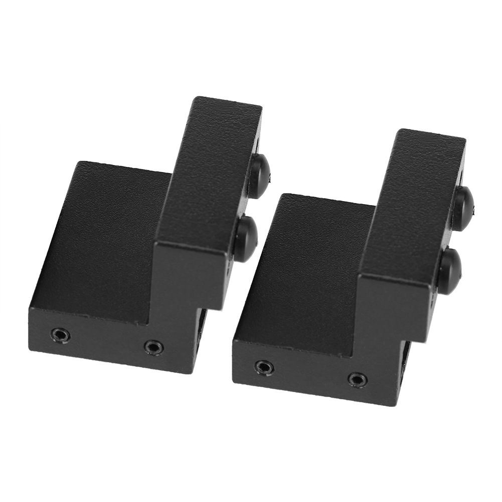 1 Pair Zinc Alloy Door Stopper Replacement Part for Sliding Barn Door Rail Track view 9