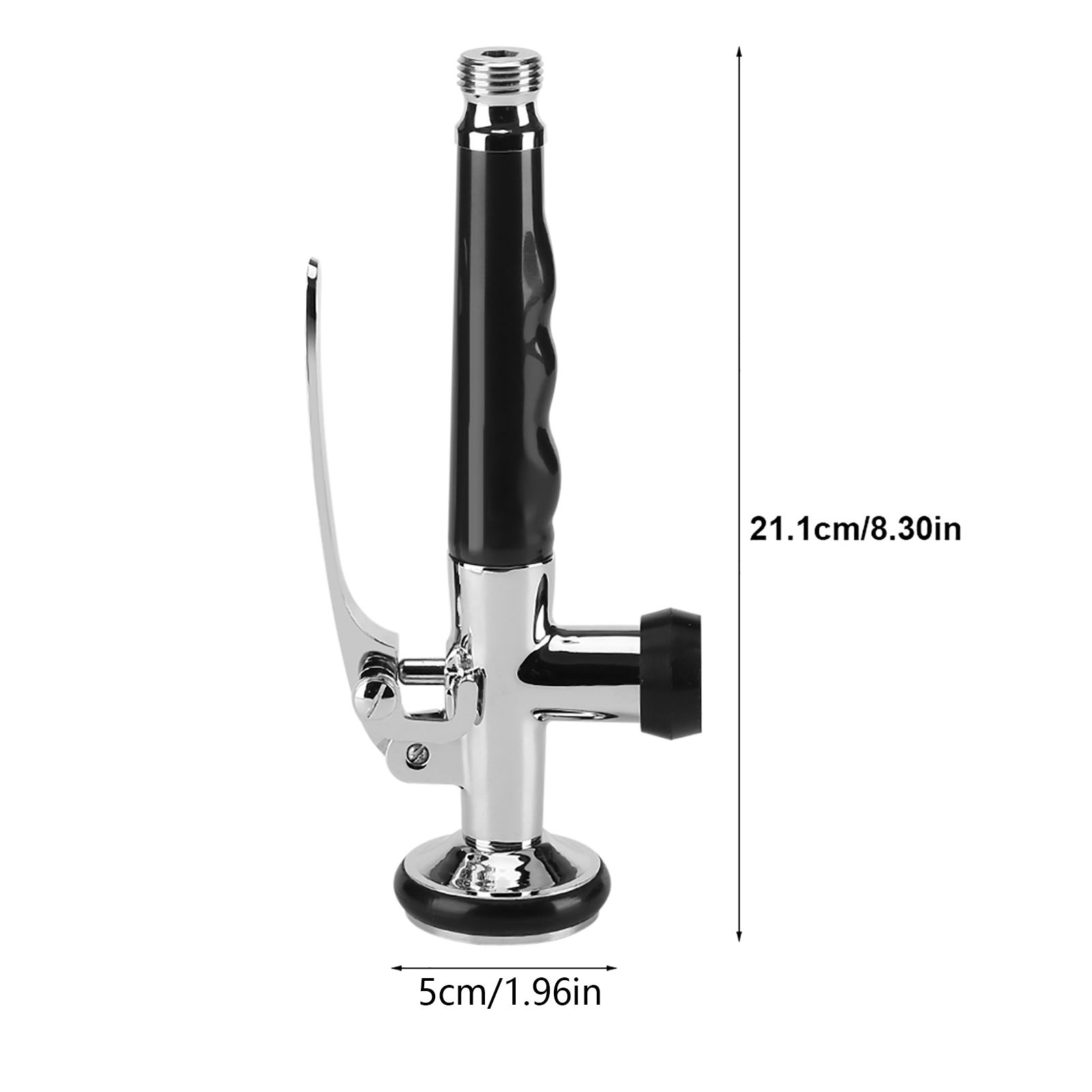 Pull Down Faucet Swivel Sink Tap Pre Rinse Spout Spray Head Kitchen view 9