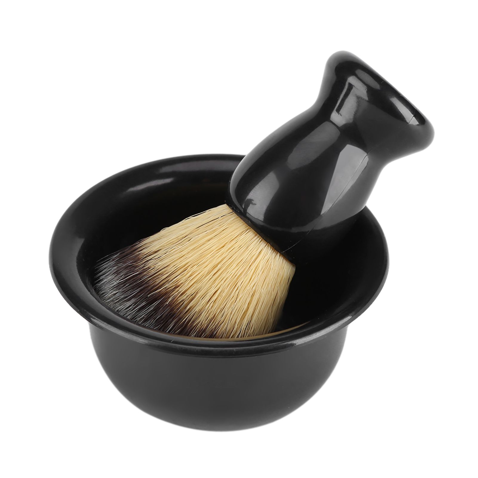 3 PCS Professional Men Shaving Brush Stand Holder Bowl Set view 6