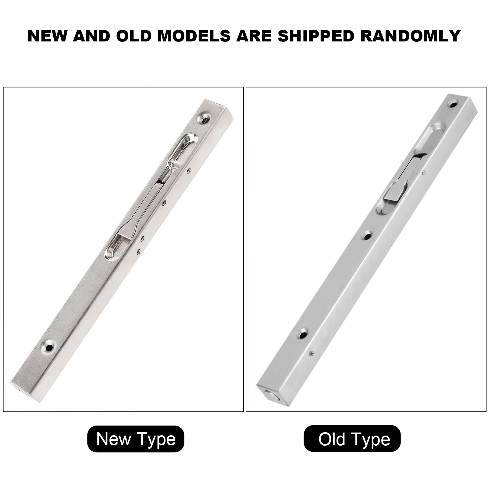 Home Gate Door Security Guard 304 Stainless Steel Flush Latch Bolt view 13