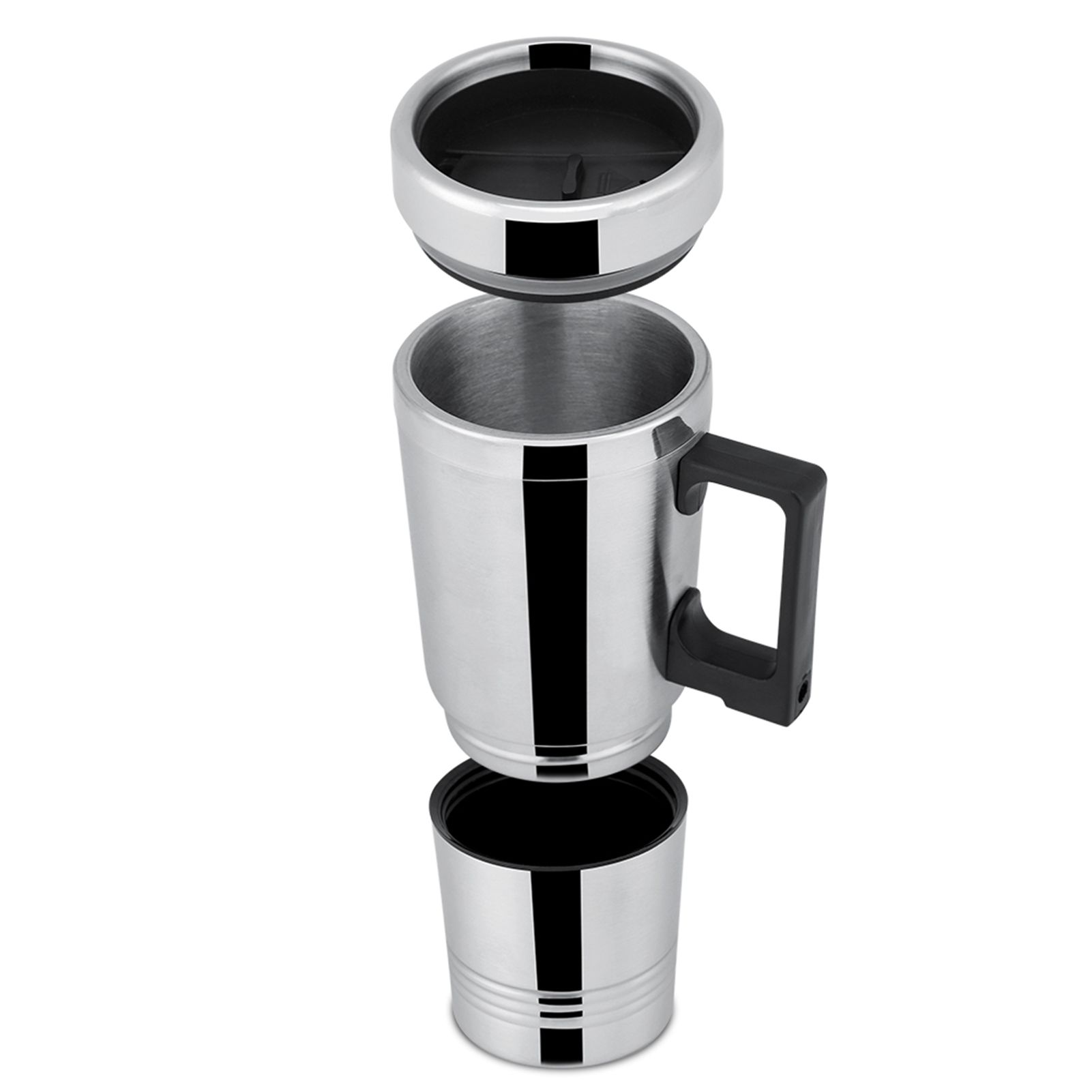 12V/24V 300ml Car Electric Coffee Tea Water Mug Vehicle Heating Drinking Cup view 8