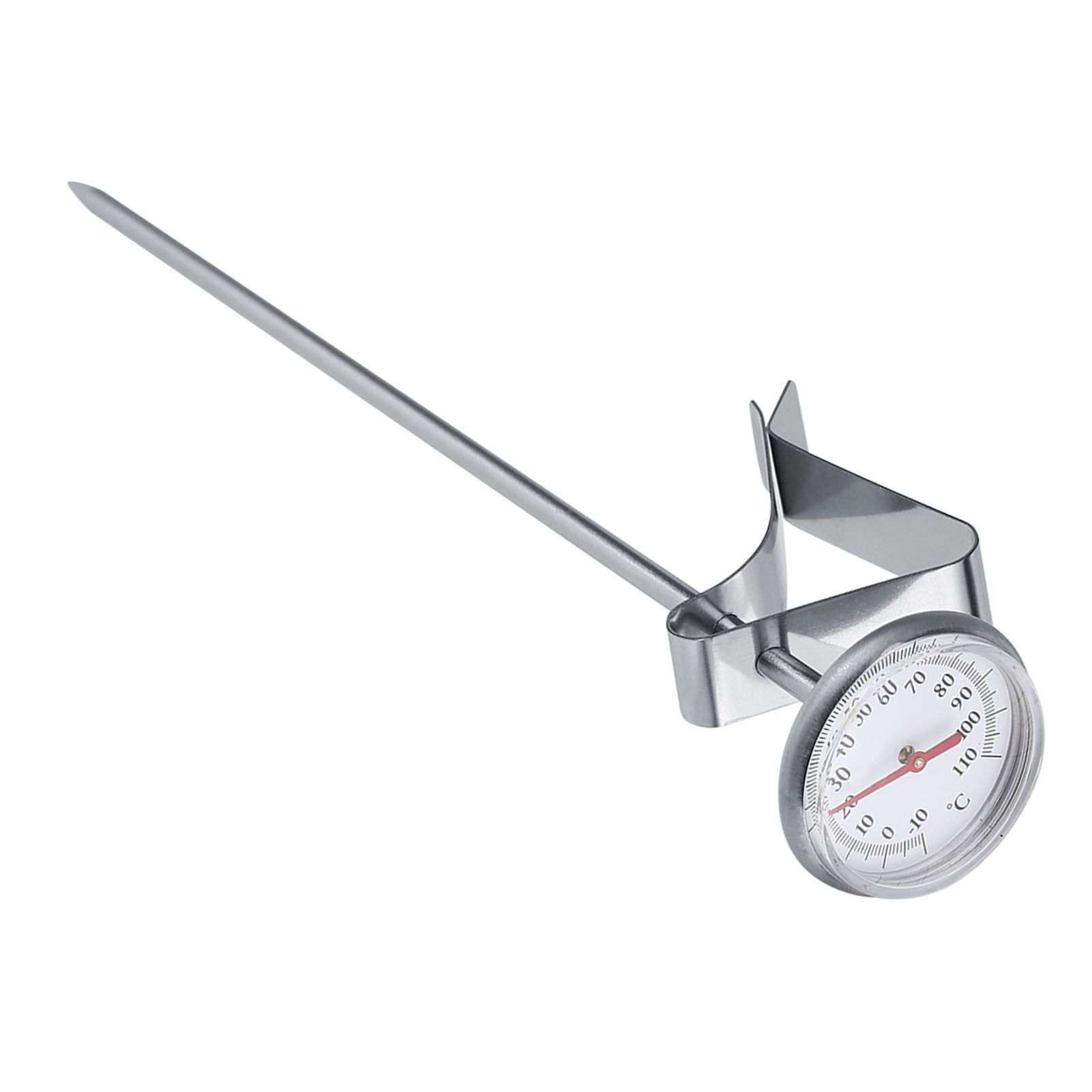 Stainless Steel Milk Thermometer -10~110℃ Easy to Clean Coffee Frothing view 11