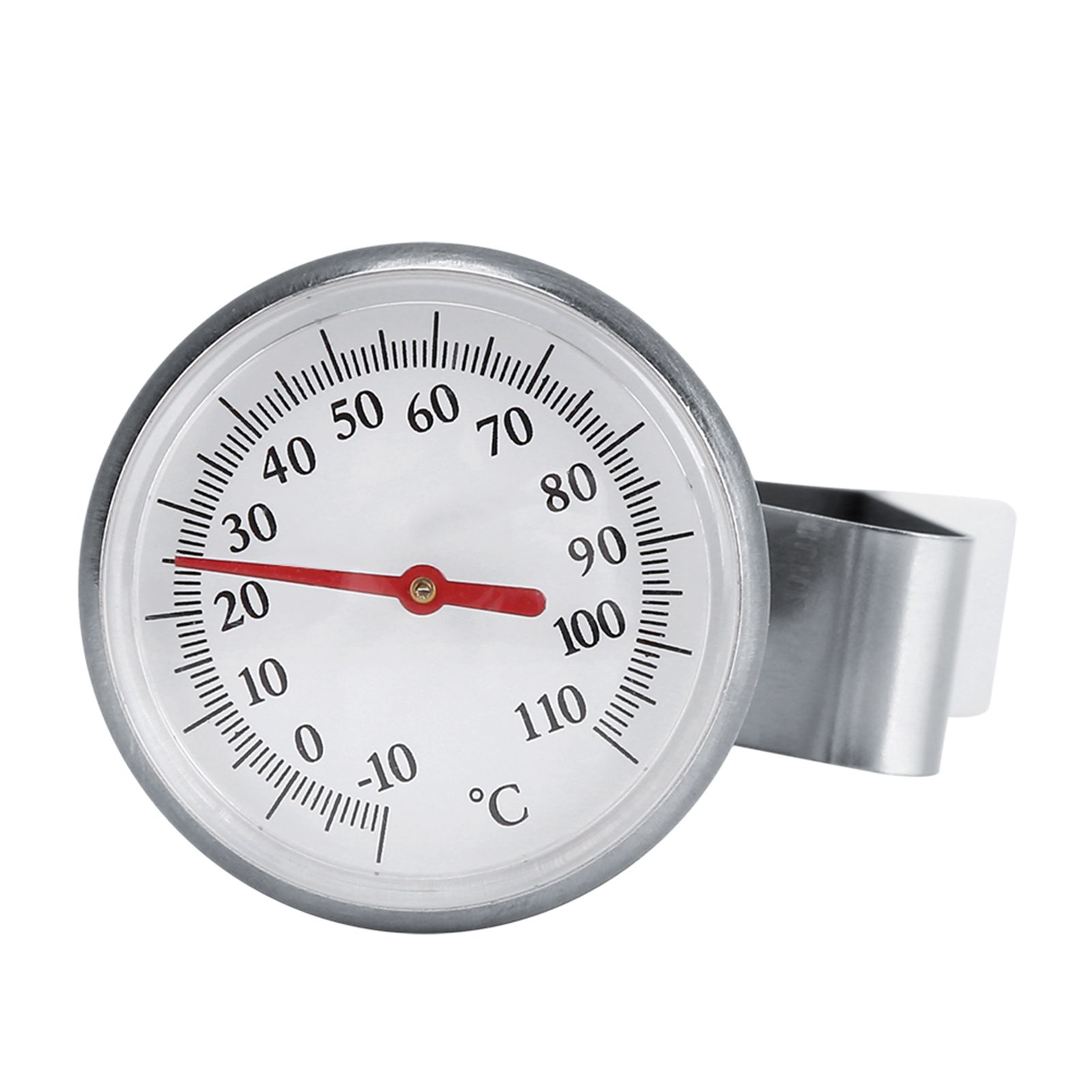 Stainless Steel Milk Thermometer -10~110℃ Easy to Clean Coffee Frothing view 13