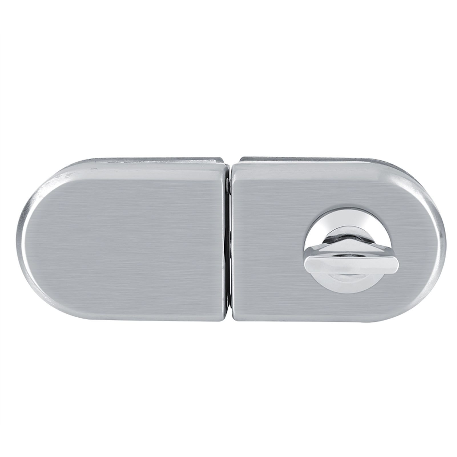 Stainless Steel 10~12mm Glass Door Lock Rotary Knob Open/Close Home Hotel view 3