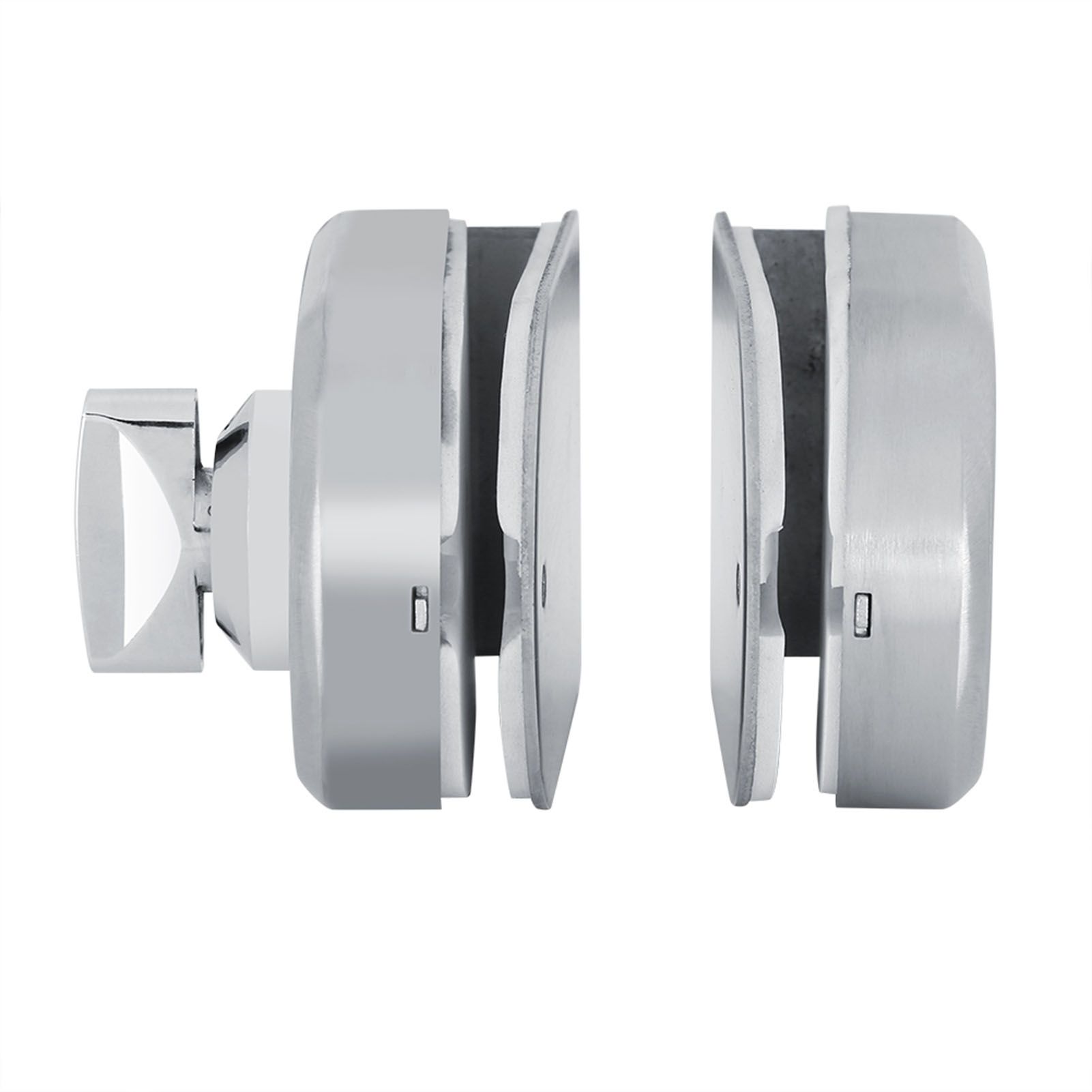 Stainless Steel 10~12mm Glass Door Lock Rotary Knob Open/Close Home Hotel view 6