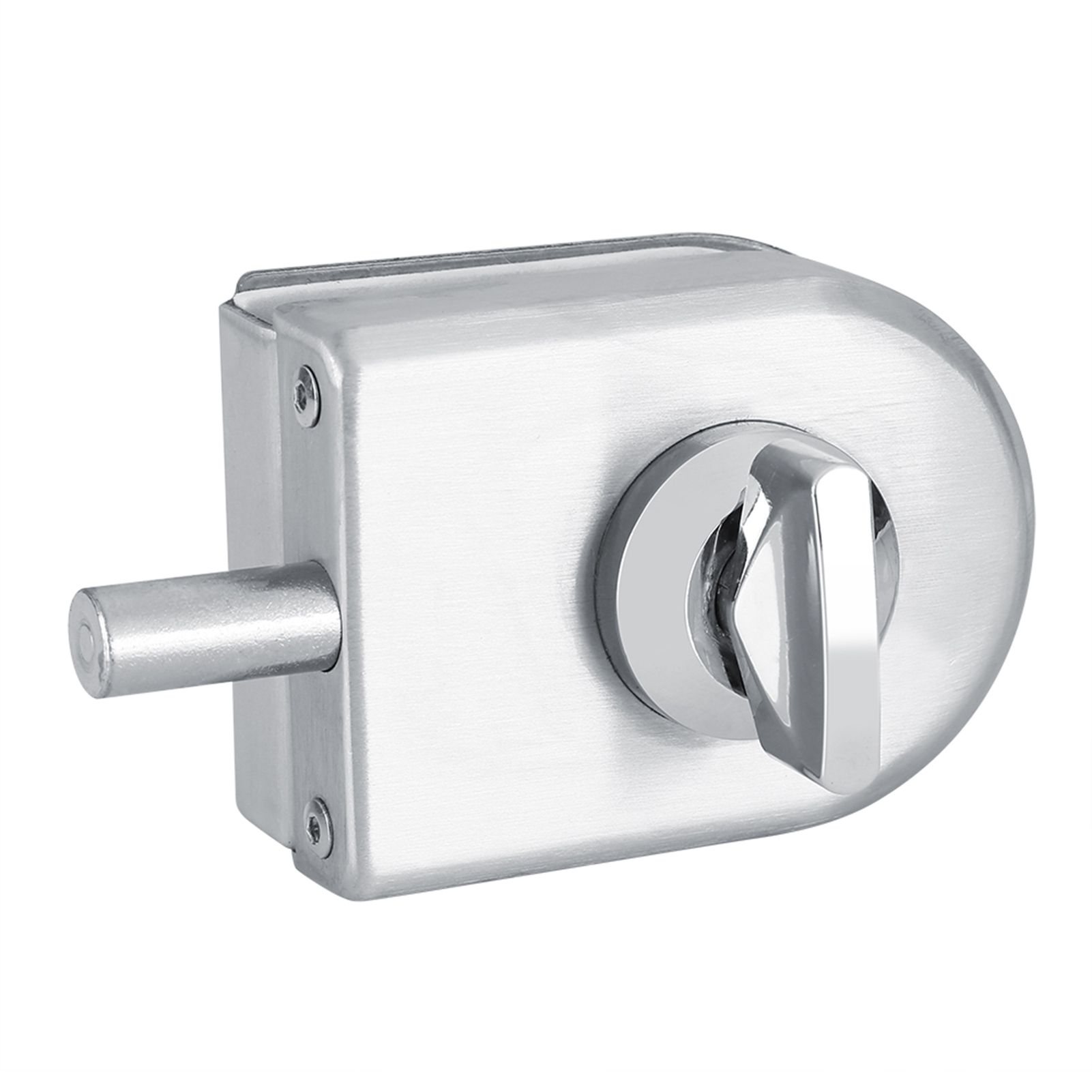 Stainless Steel 10~12mm Glass Door Lock Rotary Knob Open/Close Home Hotel view 13