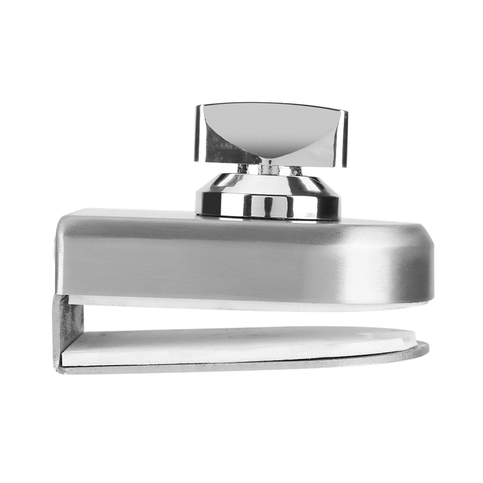 10~12mm Stainless Steel Glass Door Lock Latch Rotary Knob Open/Close Home view 4