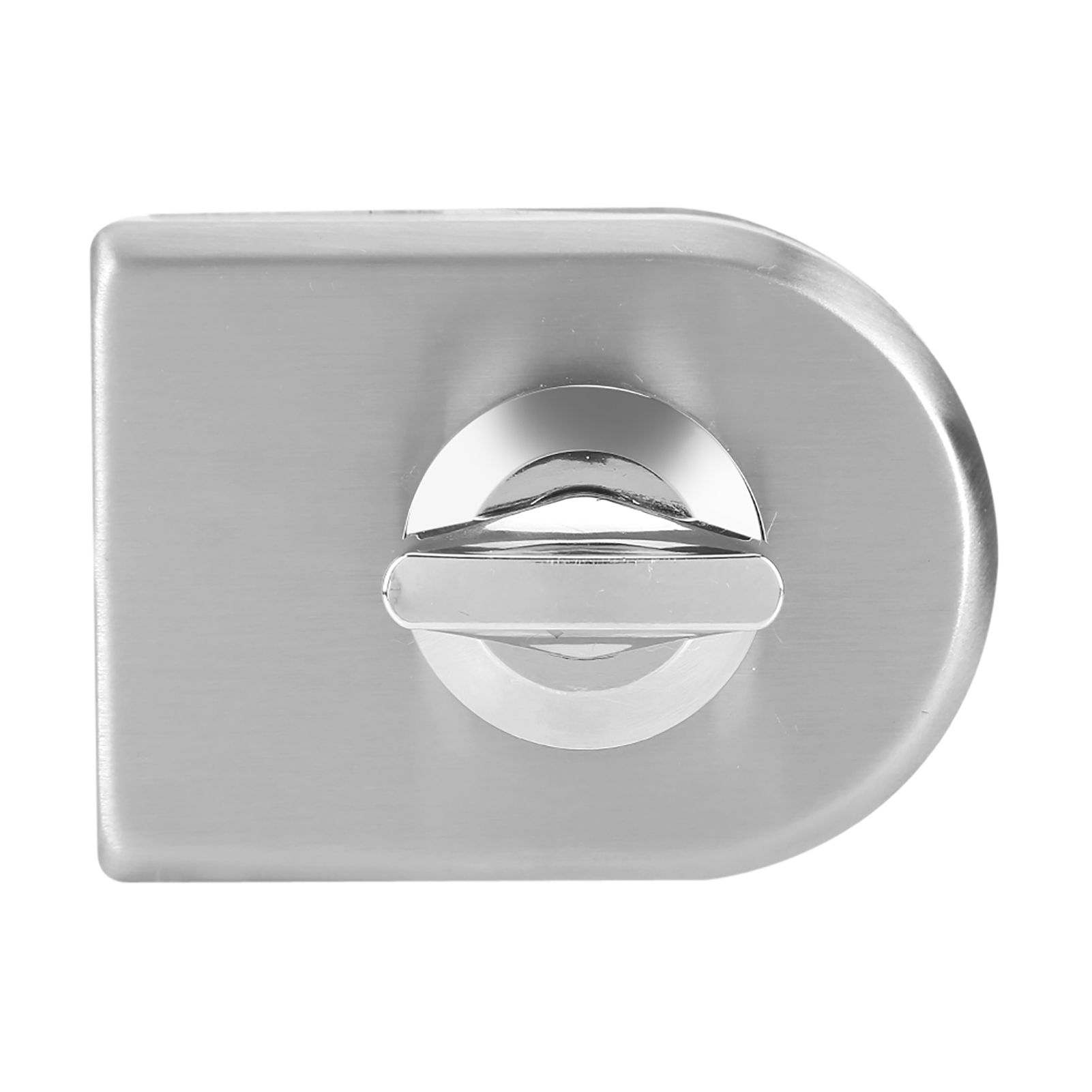 10~12mm Stainless Steel Glass Door Lock Latch Rotary Knob Open/Close Home view 5