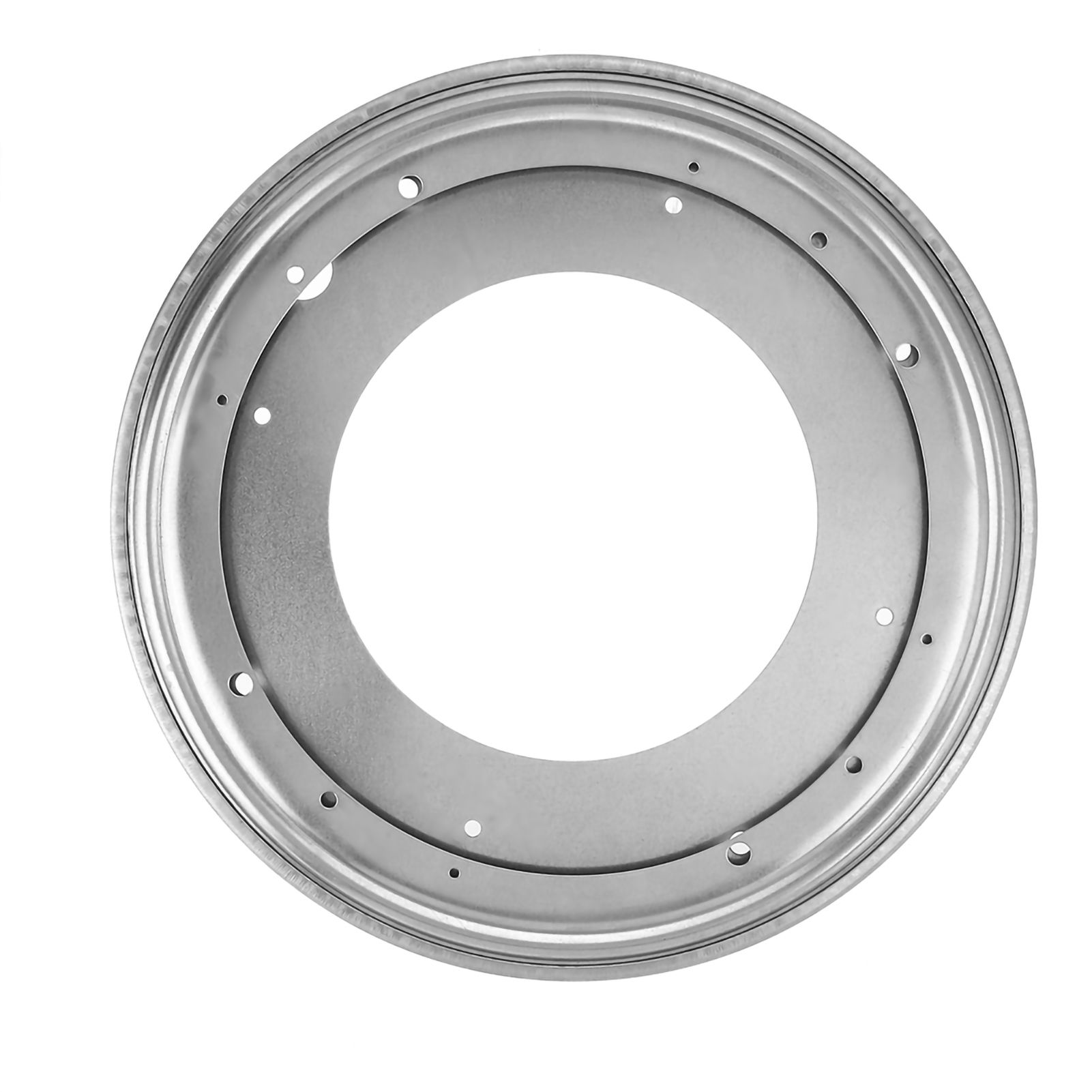 12inch Round Shape Galvanized Turntable Rotating Swivel Plate Kitchen Display view 8