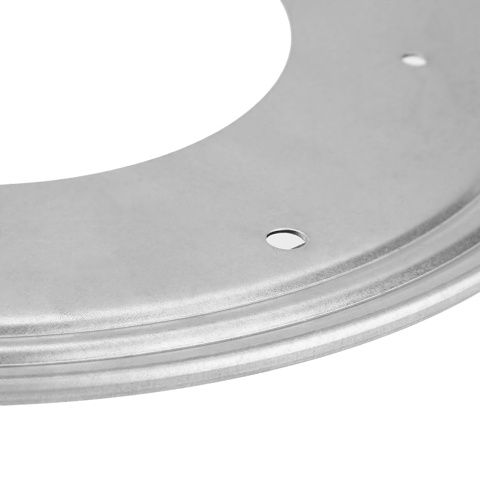 12inch Round Shape Galvanized Turntable Rotating Swivel Plate Kitchen Display view 12