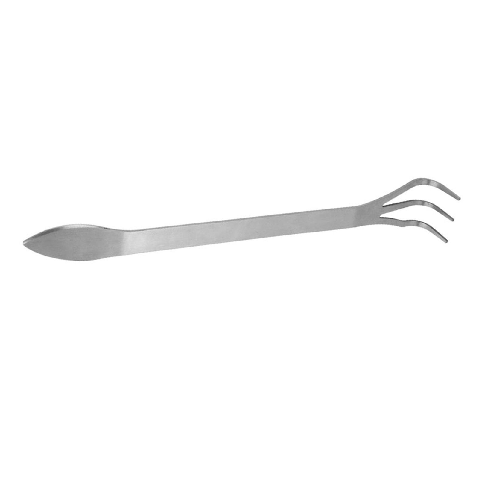 Stainless Steel Root Rake 3-Prong Loosen Soil Bonsai Tree Tools with Ergonomic view 6