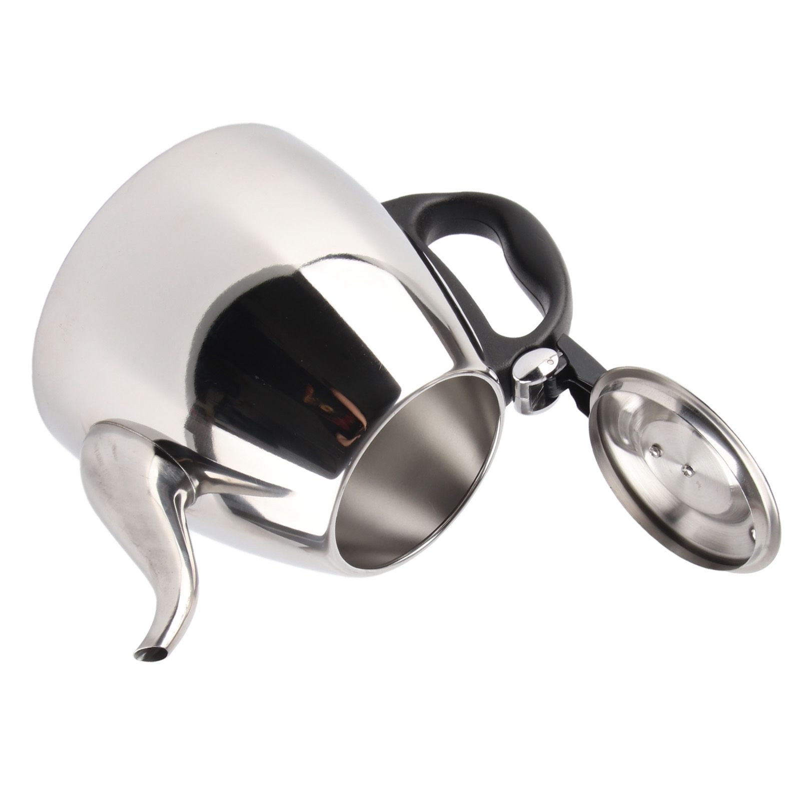 1.2l 1.5L Stainless Steel Stove Top Teapot Tea Coffee Pot Kettle Heat view 4