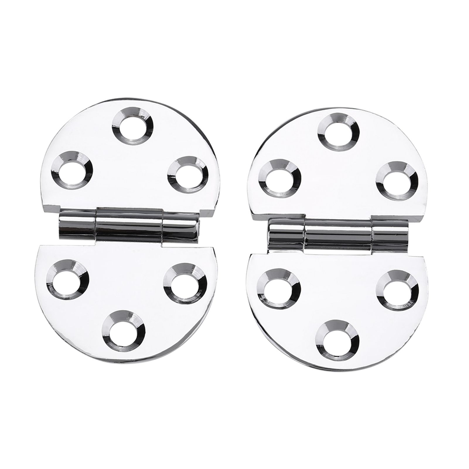 2PCS 180 Degree Copper Hinges for Folding Tabletop Sewing Machine Table view 2