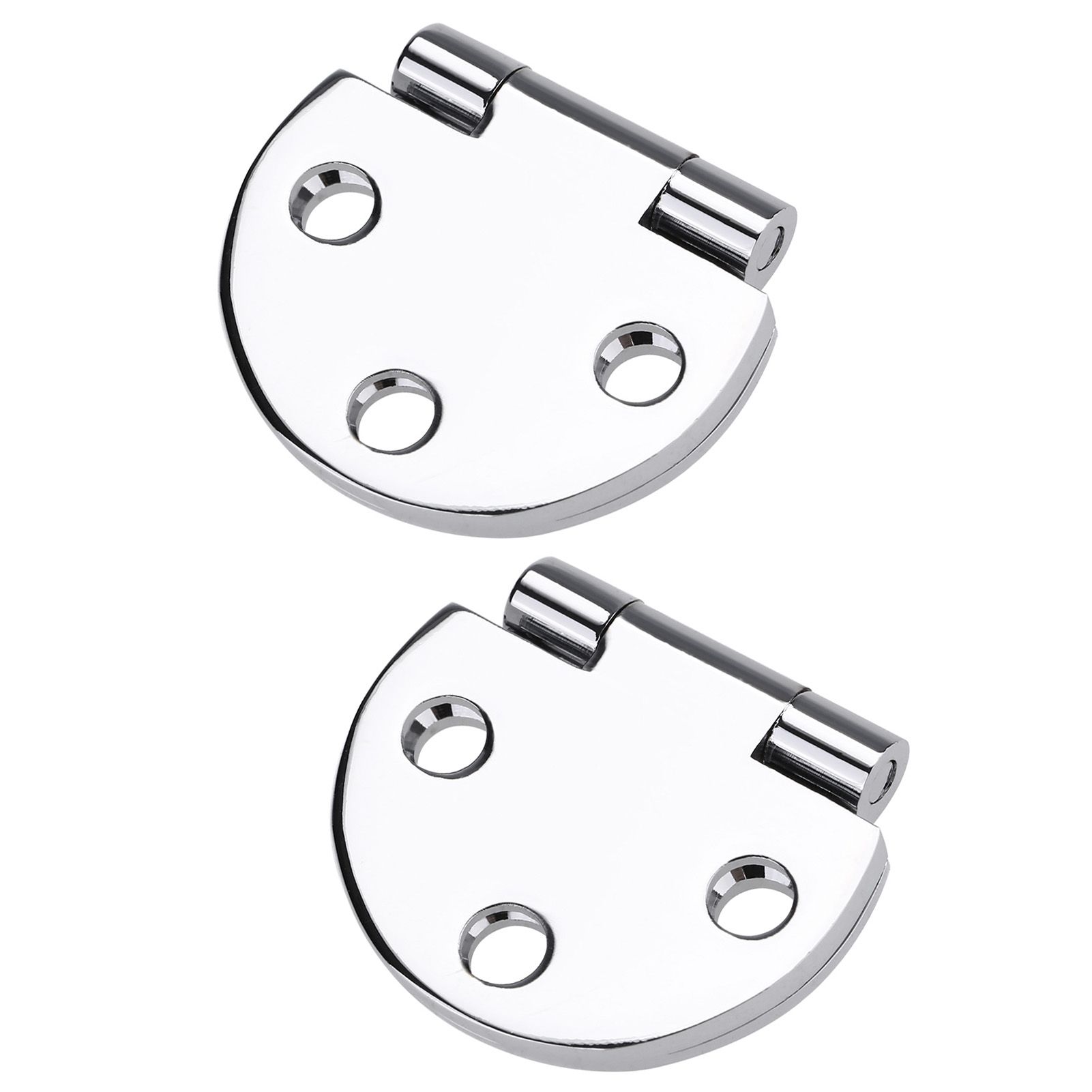 2PCS 180 Degree Copper Hinges for Folding Tabletop Sewing Machine Table view 4