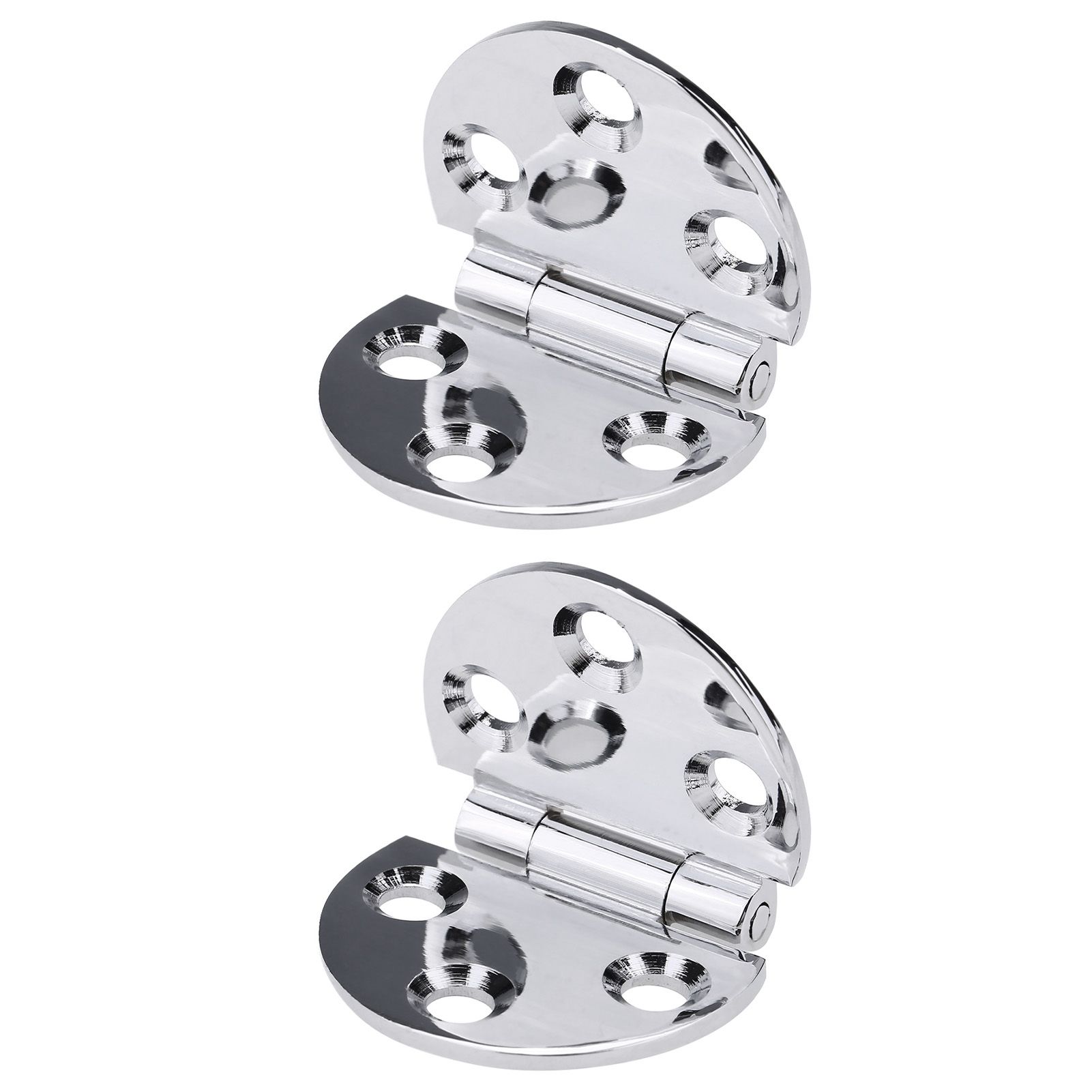 2PCS 180 Degree Copper Hinges for Folding Tabletop Sewing Machine Table view 5
