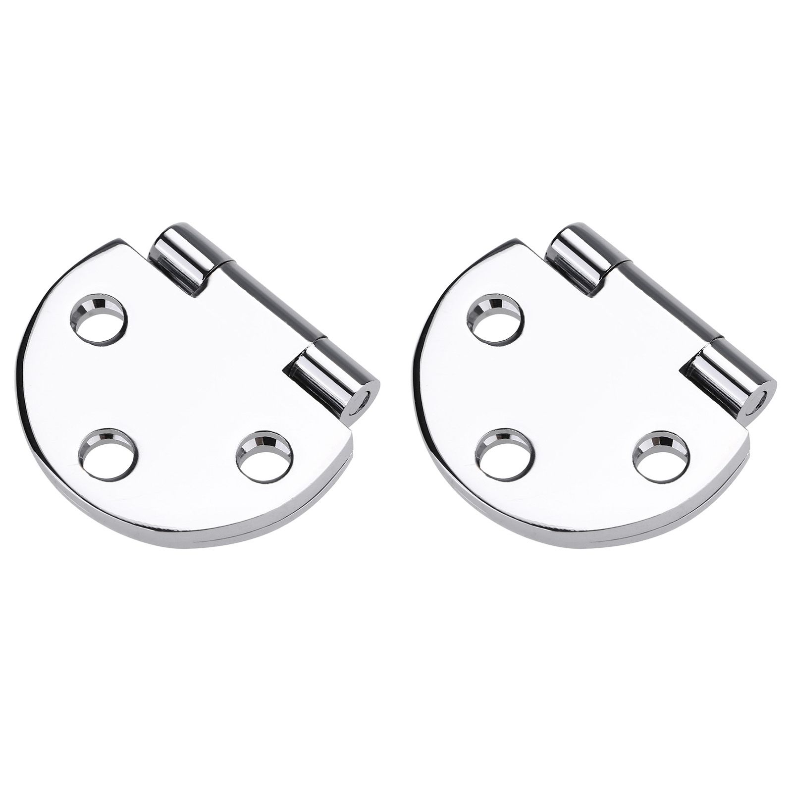 2PCS 180 Degree Copper Hinges for Folding Tabletop Sewing Machine Table view 7