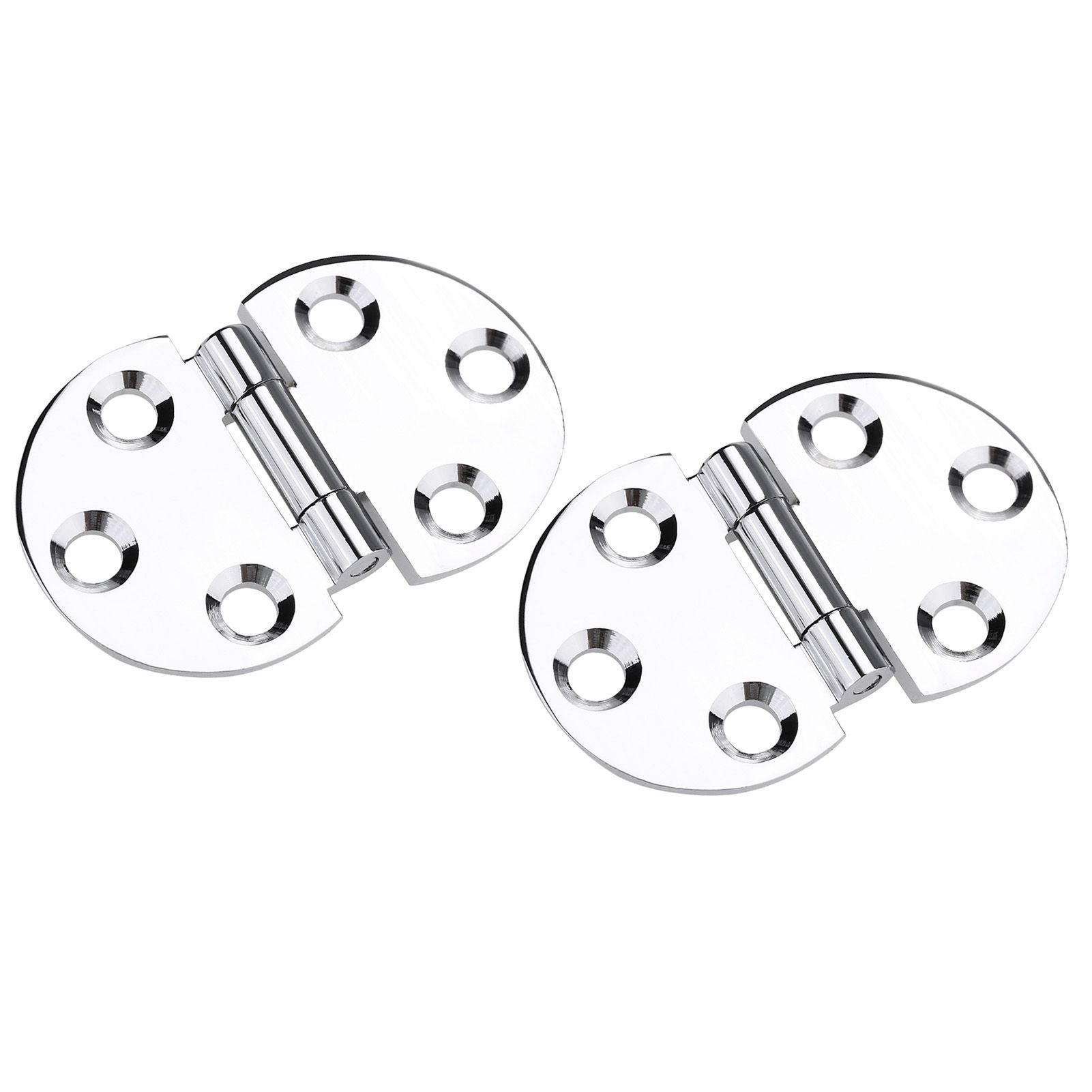 2PCS 180 Degree Copper Hinges for Folding Tabletop Sewing Machine Table view 12